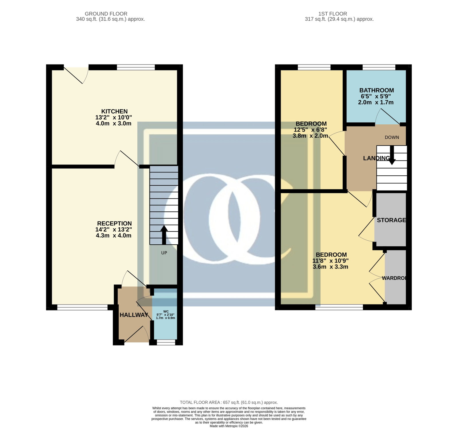 76, Grindle Road, Coventry floorplan
