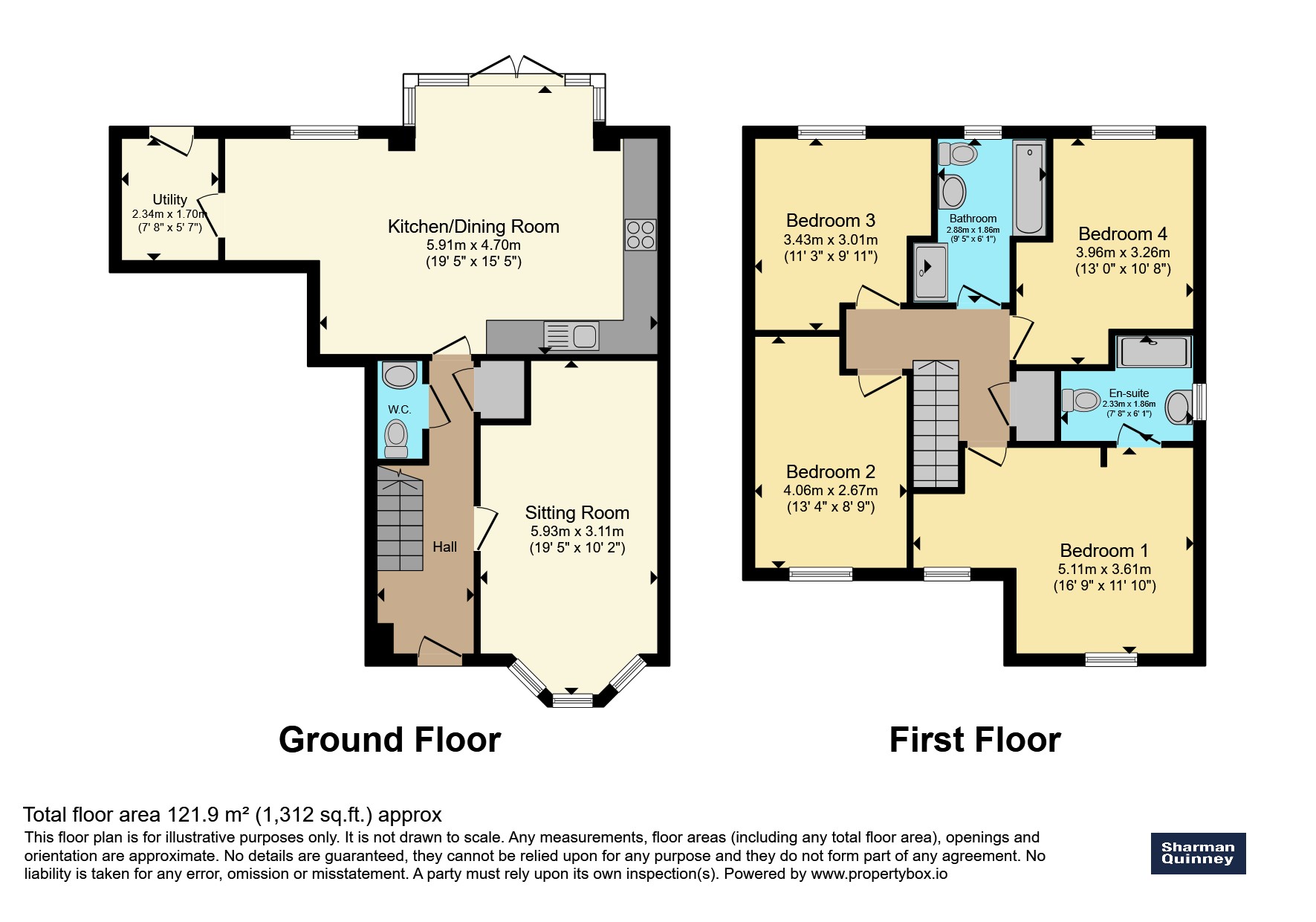 5, Siskin Road, KETTERING floorplan