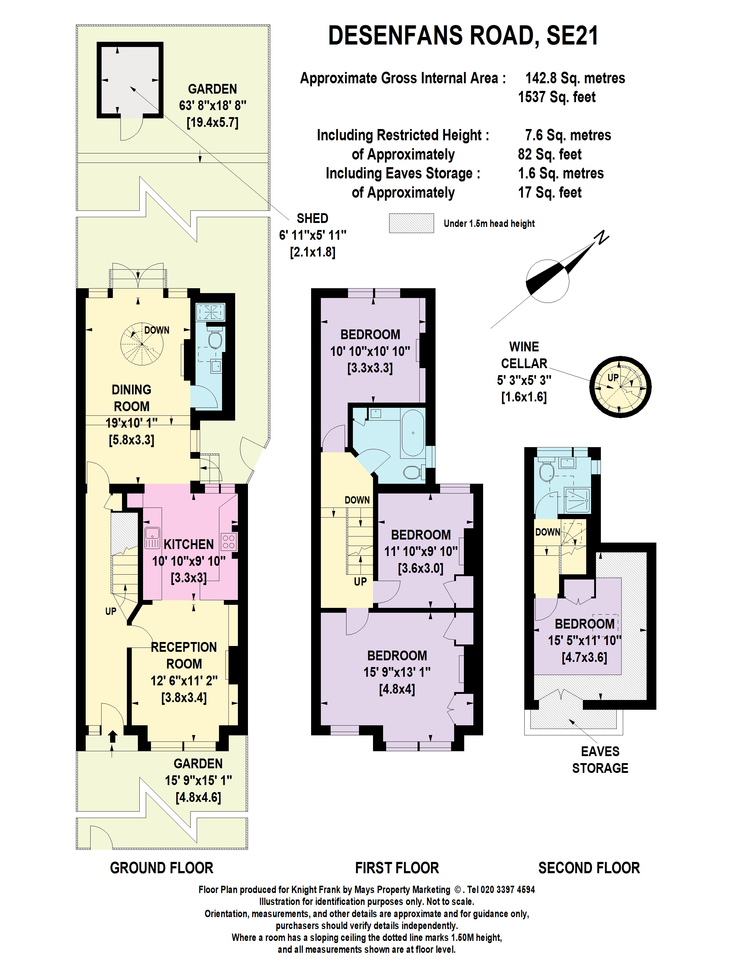 7, Desenfans Road, London floorplan