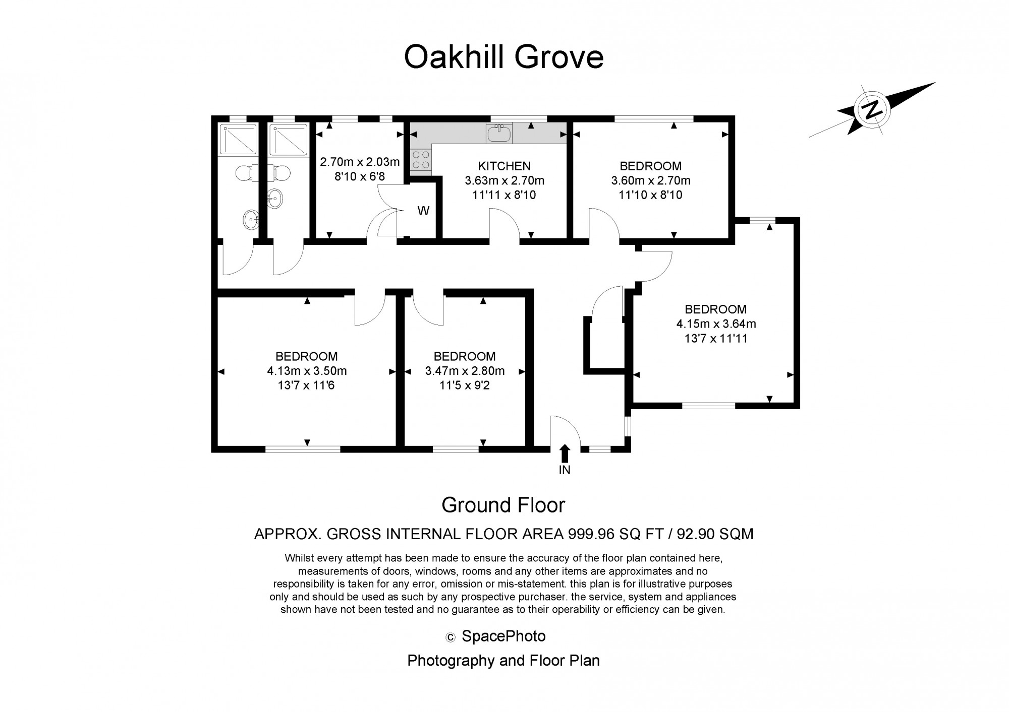 5 Bedrooms Flat to rent in Oakhill Grove, Surbiton, Greater London KT6