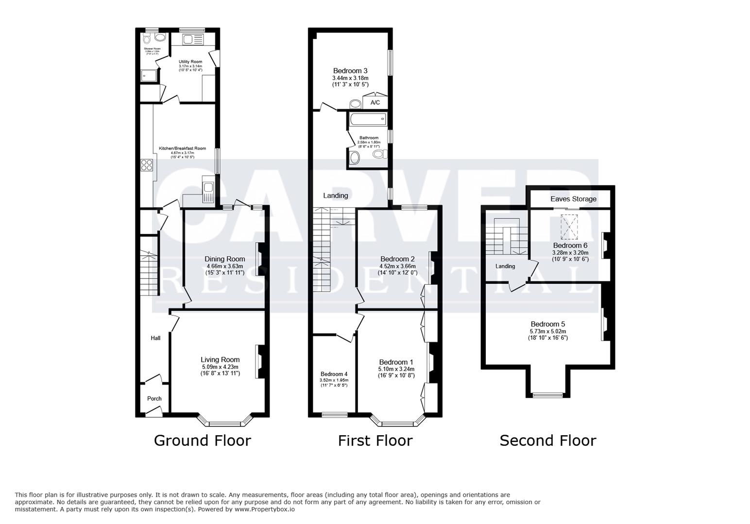 40, Swinburne Road, Darlington floorplan