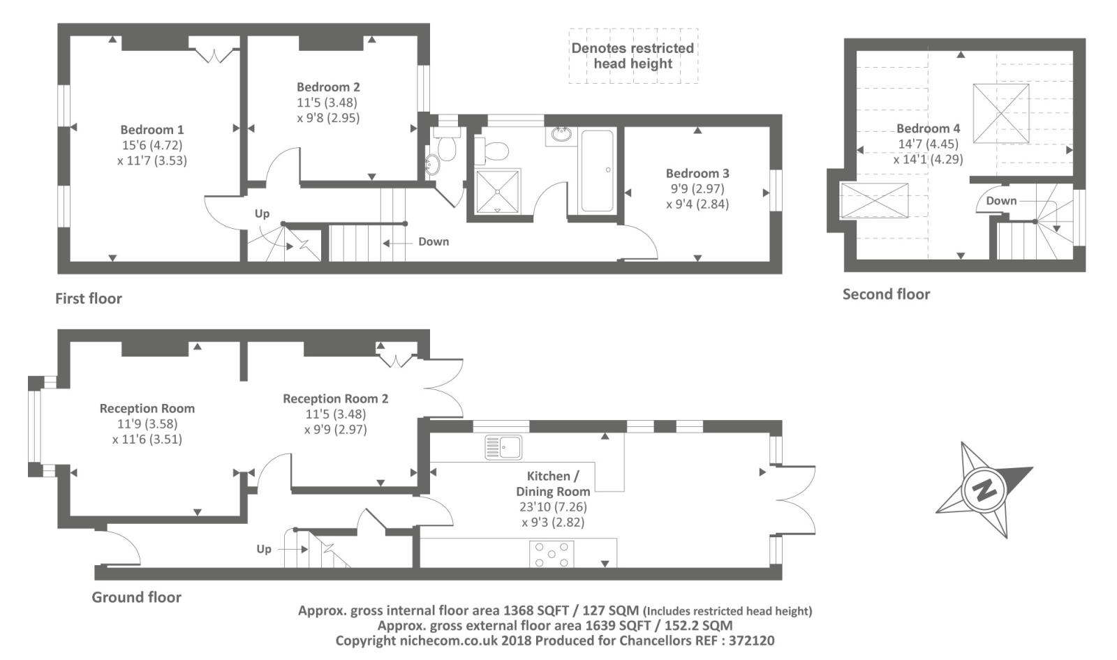 4 Bedrooms Terraced house for sale in Windsor, Berkshire SL4