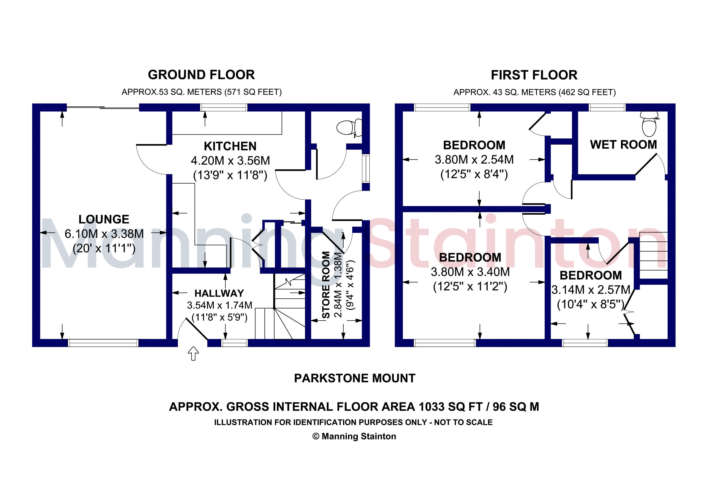 14, Parkstone Mount, West Yorkshire floorplan