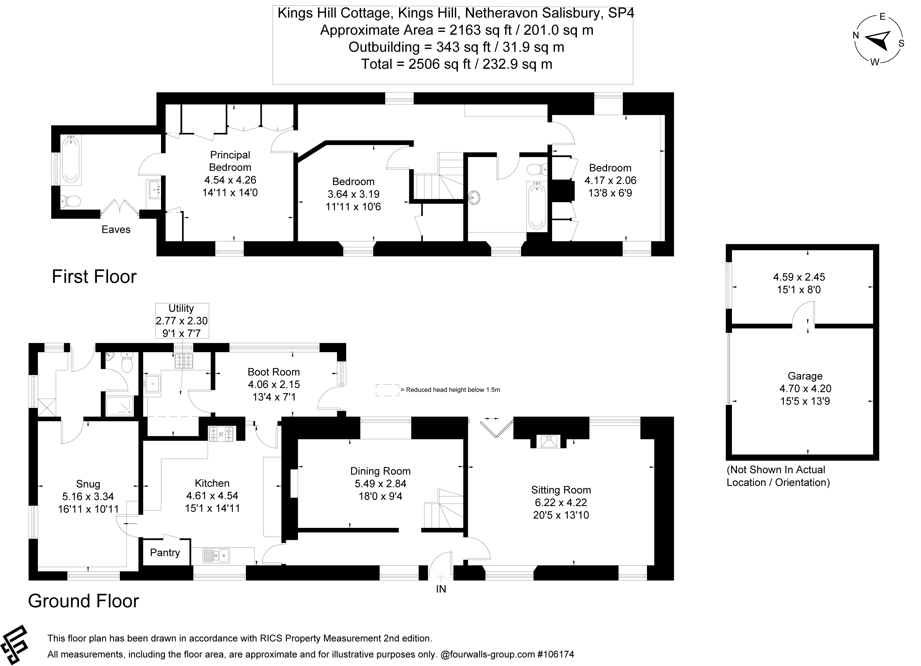 Kings Hill Cottage,, Kings Hill, Salisbury floorplan