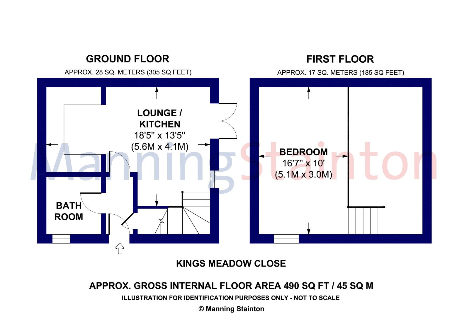 7, Kings Meadow Close, West Yorkshire floorplan