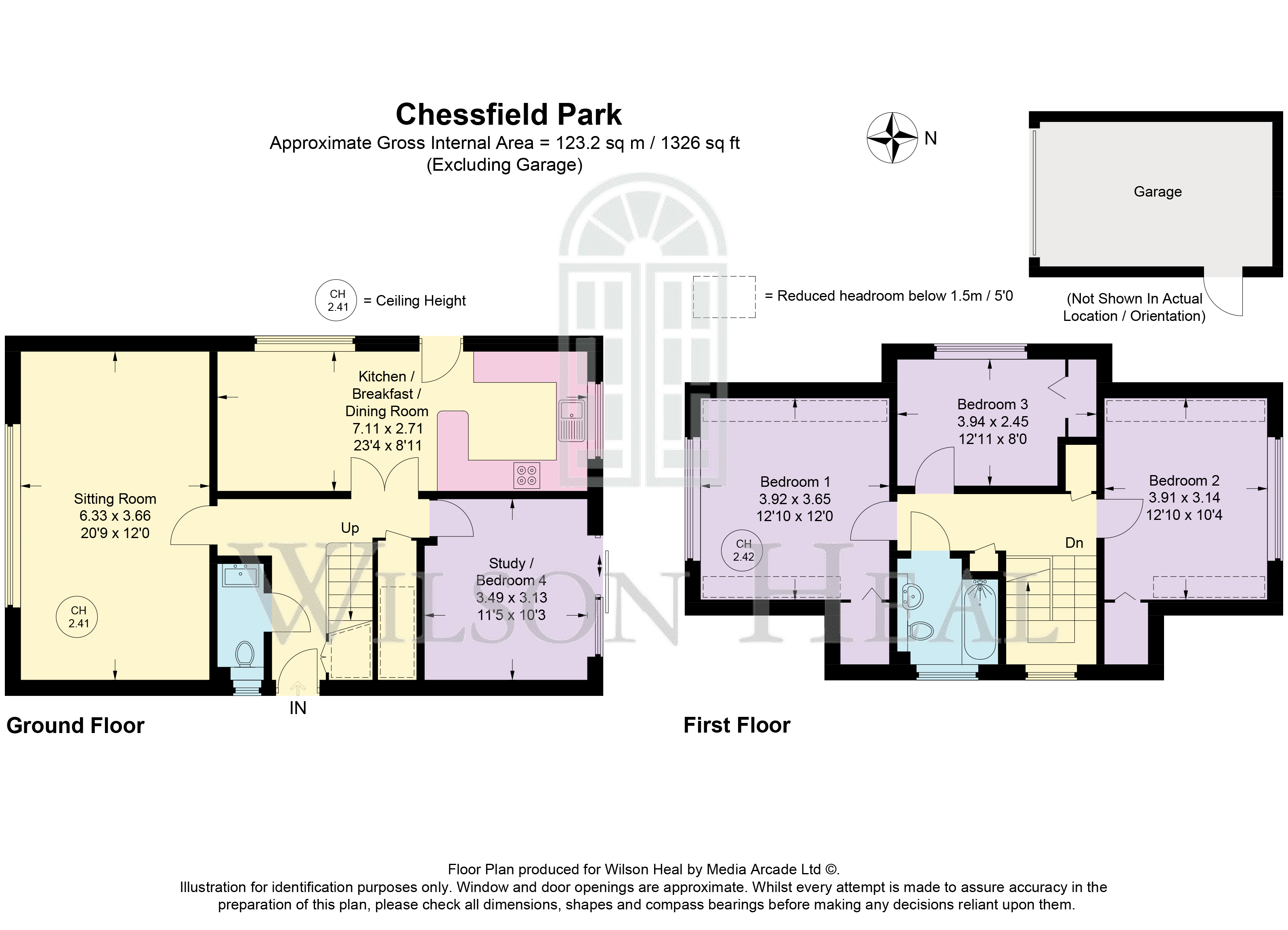 46, Chessfield Park, Little Chalfont floorplan