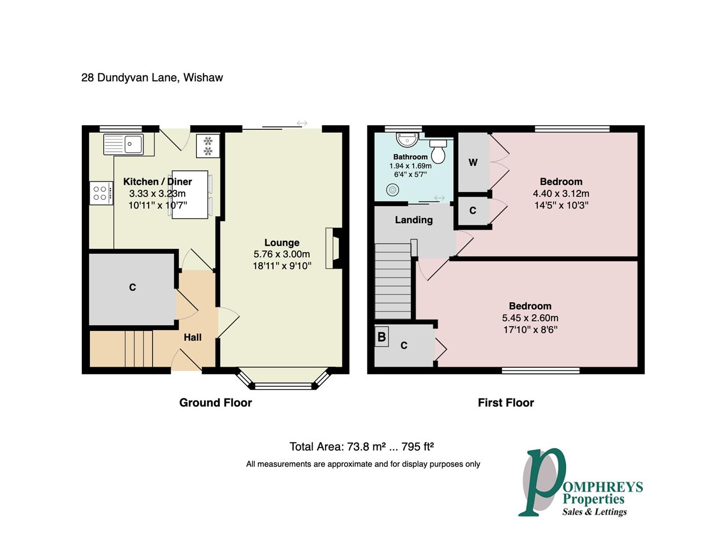 28, dundyvan lane, wishaw floorplan