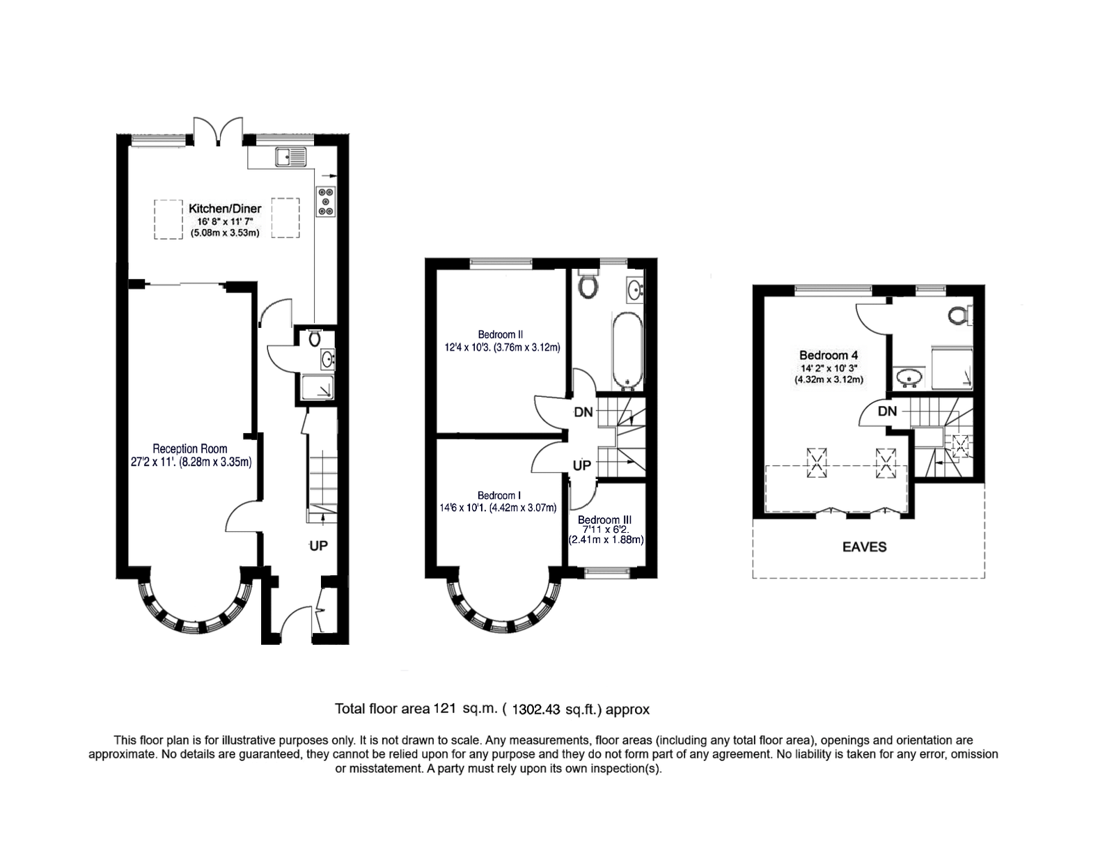 65, Long Elmes, Harrow floorplan