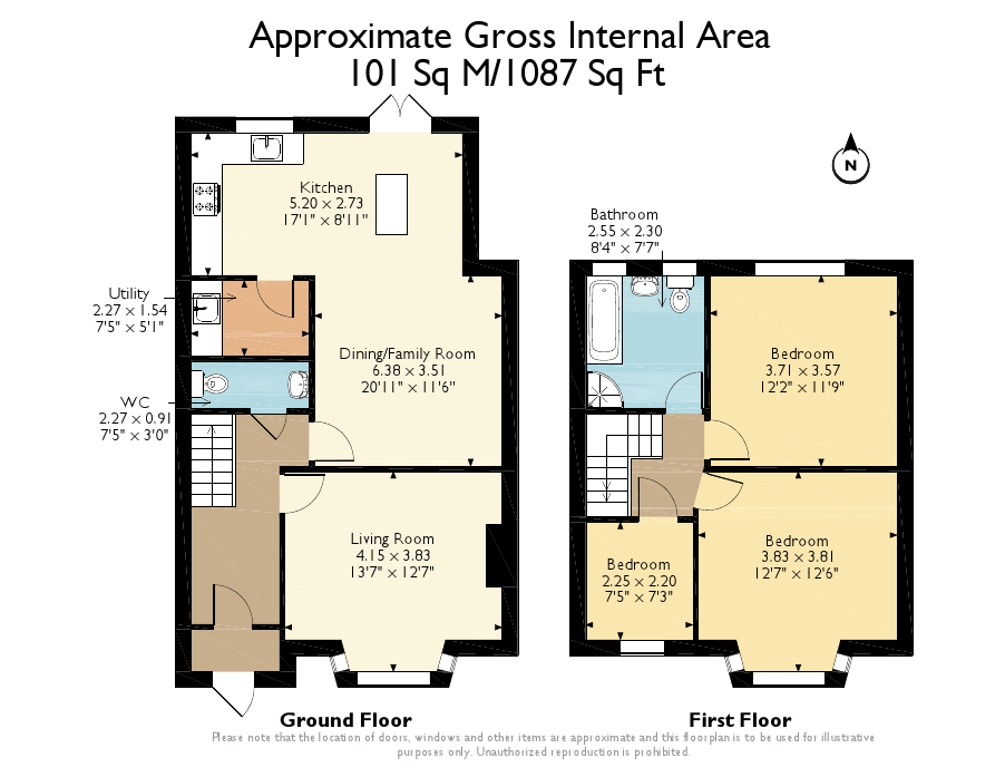 Wards Road, Ilford IG2, 3 bedroom terraced house for sale 64953015