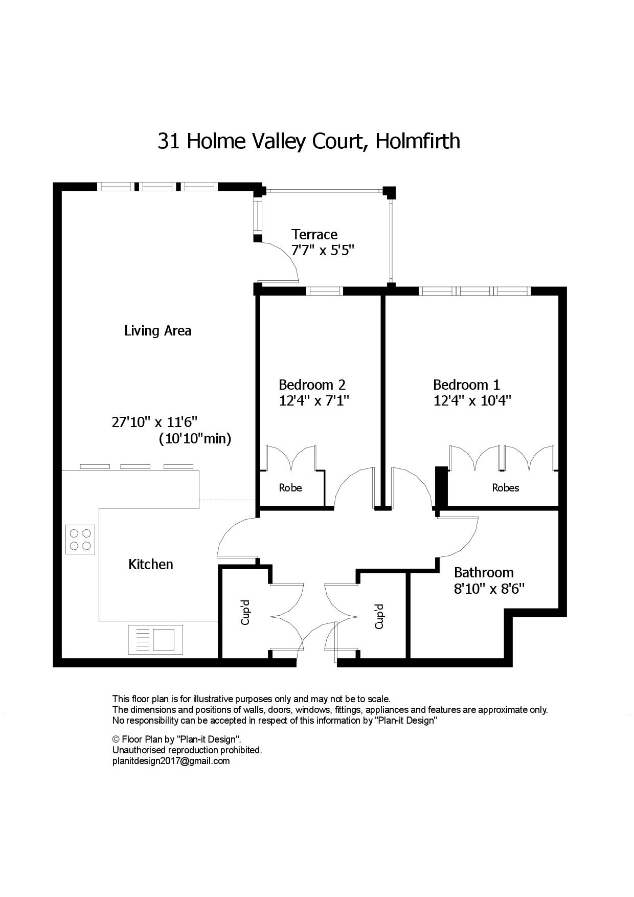 Apartment 31,, Holme Valley Court, Thongsbridge floorplan