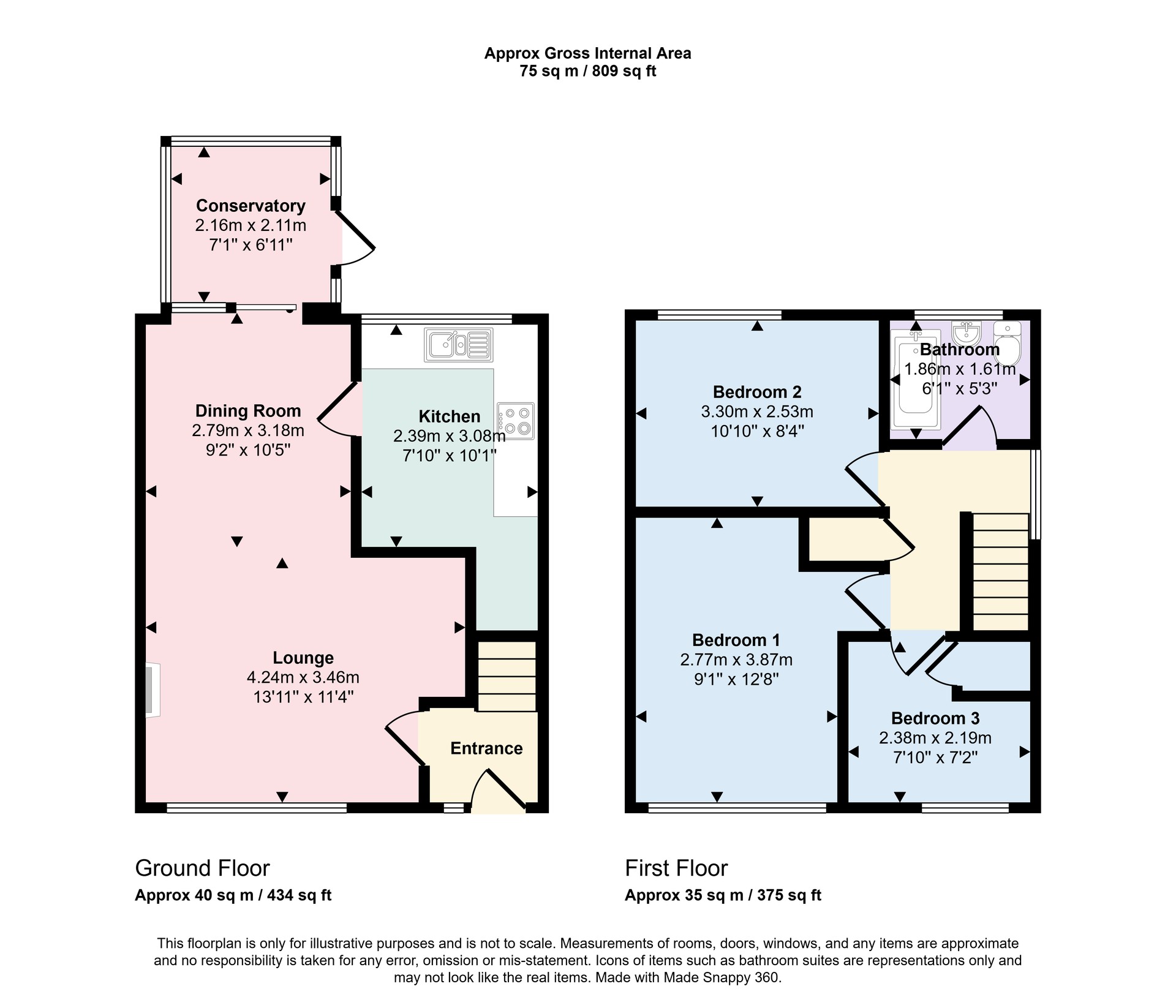 70, Levensgarth Avenue, Preston floorplan