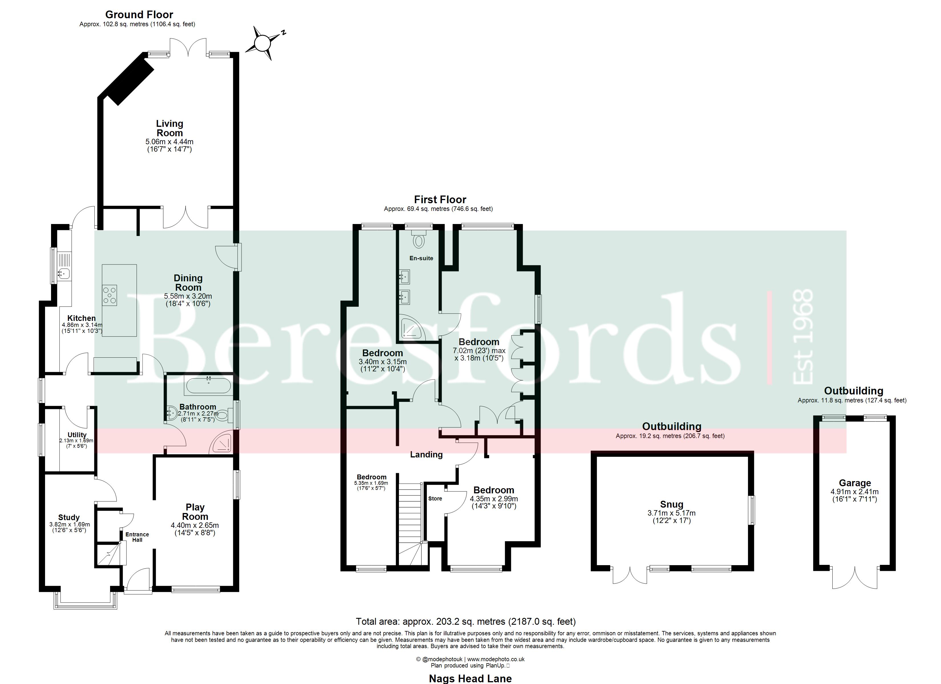 46, Nags Head Lane, Essex floorplan