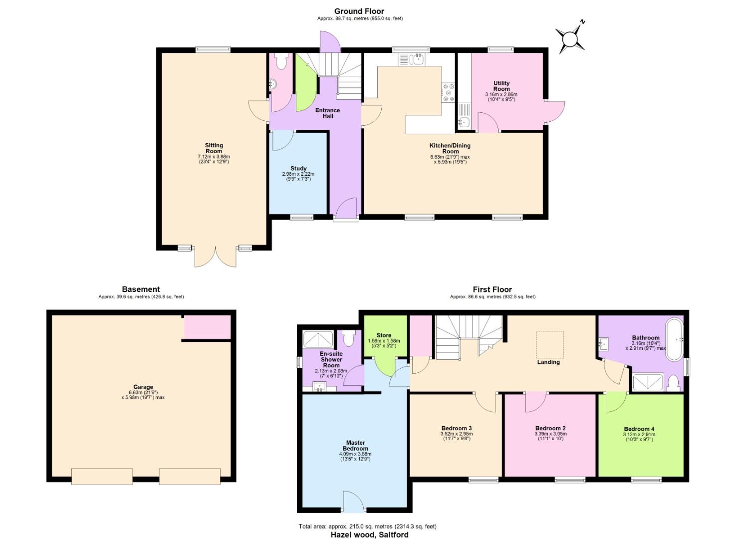 Hazelwood House, The Glen, Bristol floorplan
