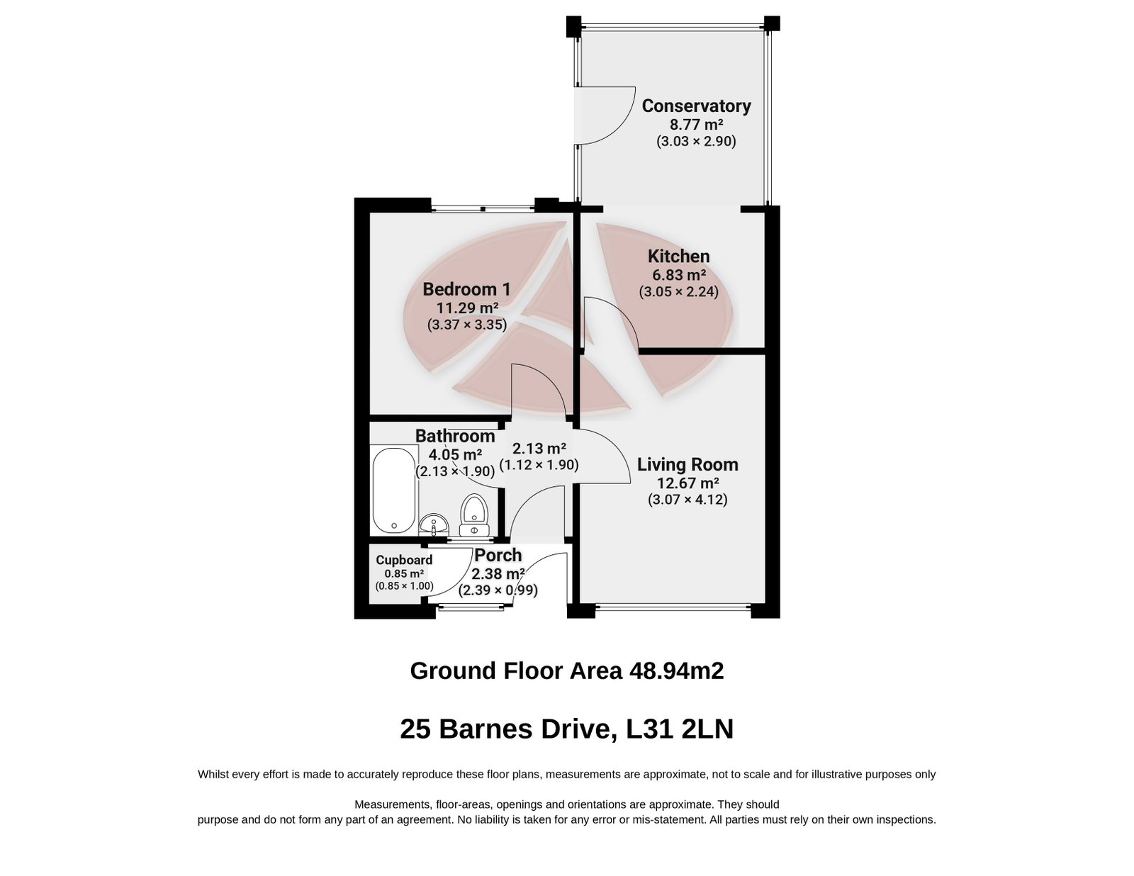 Barnes Drive, Maghull floorplan