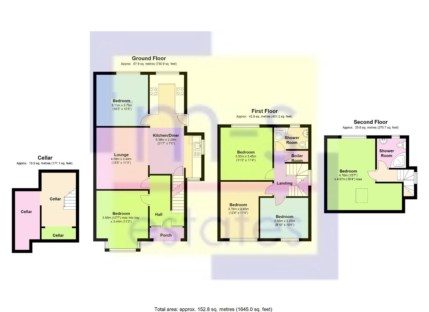 6 Bedrooms Detached house to rent in Harrington Drive, Lenton, Nottingham NG7