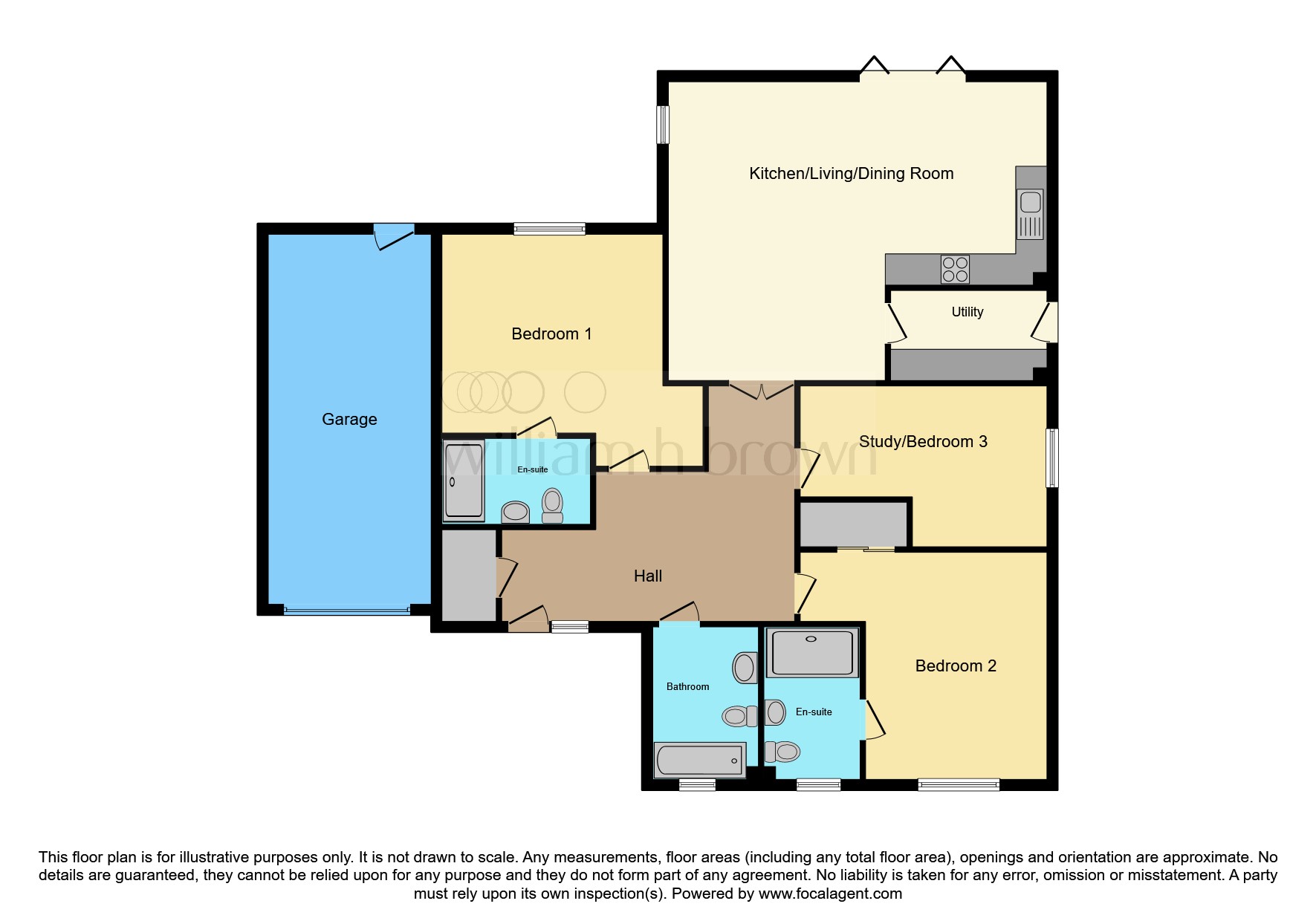 Plot 1, Beaufort Gardens, Braintree floorplan
