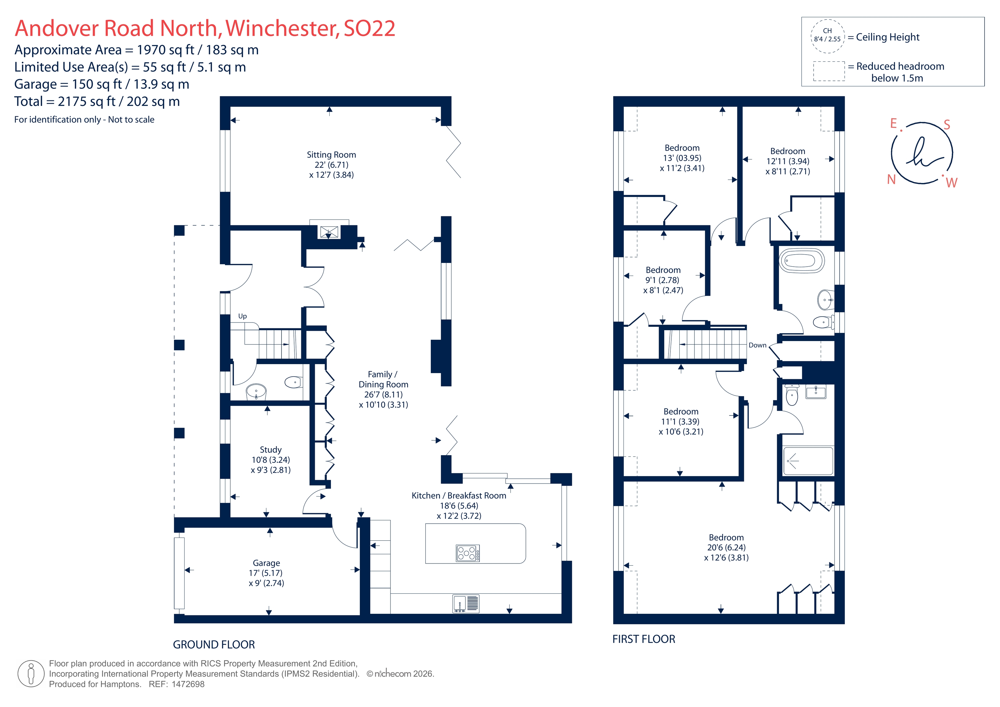 27, Andover Road North, Winchester floorplan