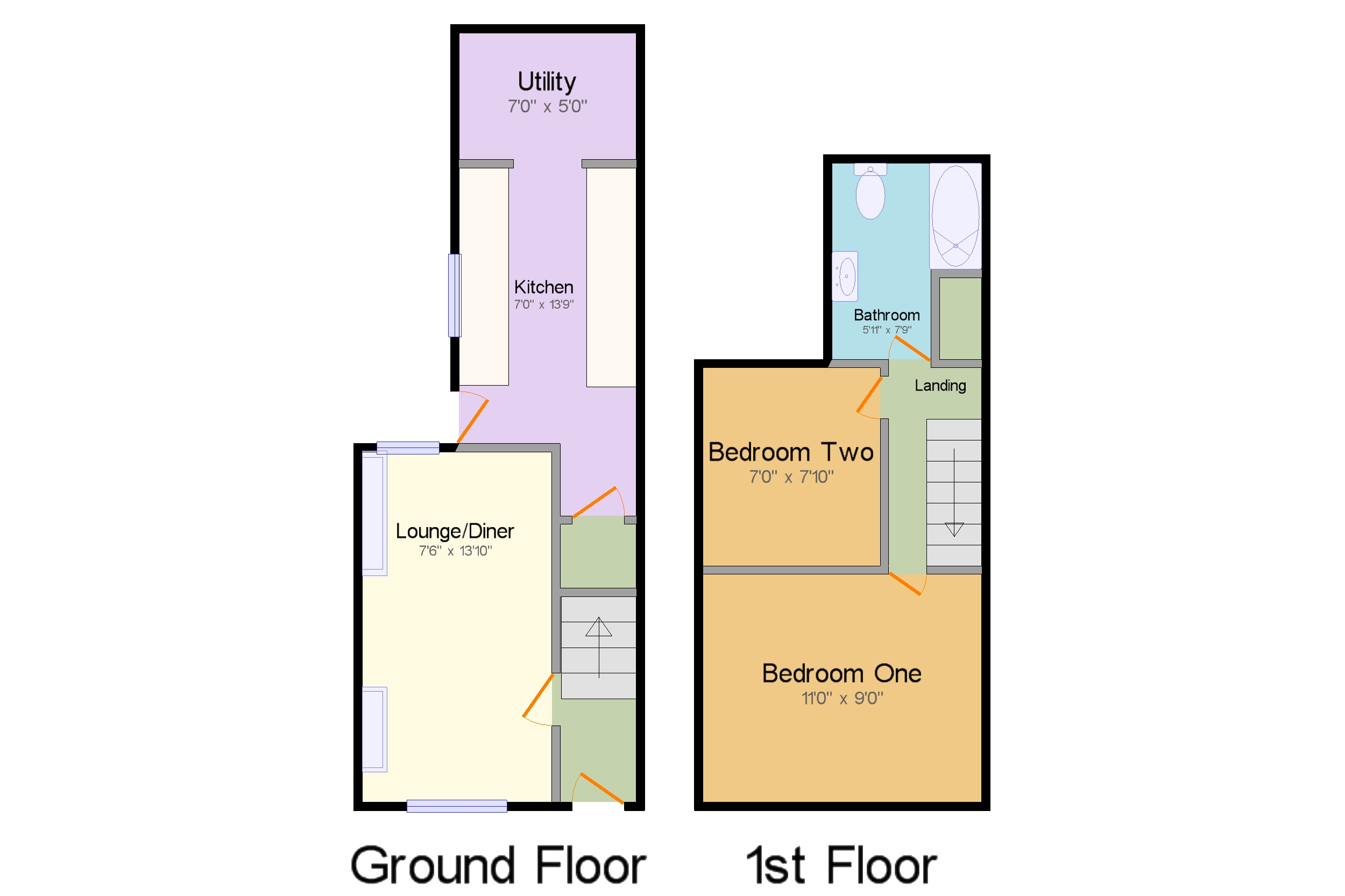 31, Penrhydlyniog, Gwynedd floorplan