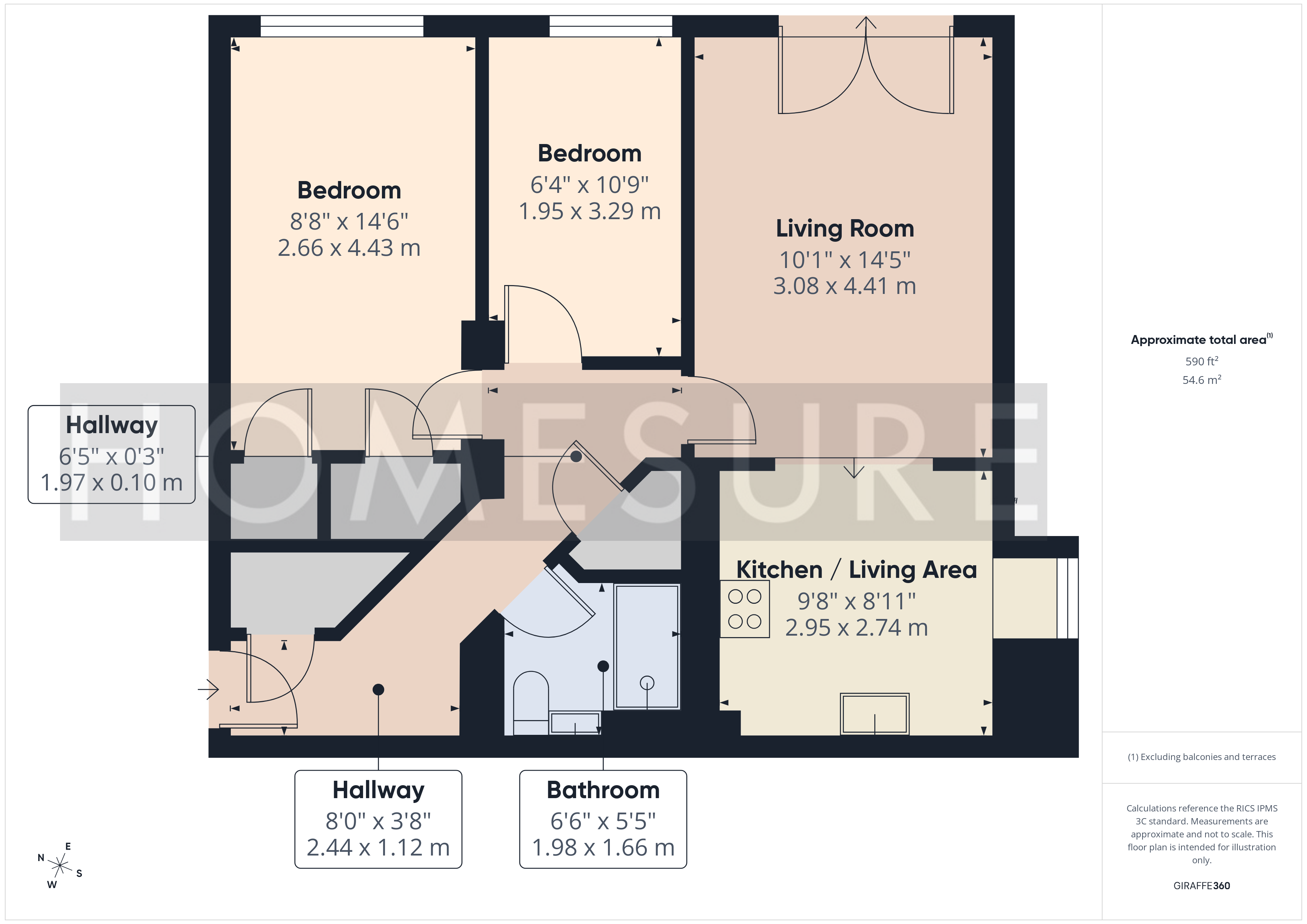 316,, South Ferry Quay, Liverpool floorplan