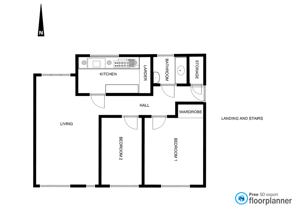 Flat 20, Guardian Court, New Cross Road, Oxford floorplan