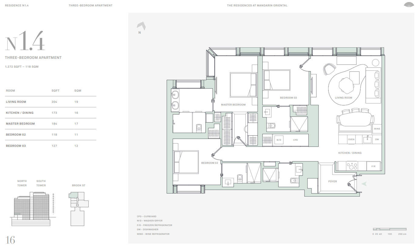 The Residences at Mandarin Oriental, Mayfair W1, The Residences at Mandarin Oriental, Mayfair W1, London floorplan