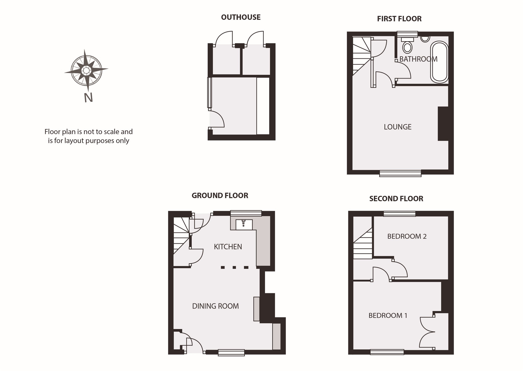 2 Bedrooms Terraced house for sale in Weavers Row, Halstead CO9