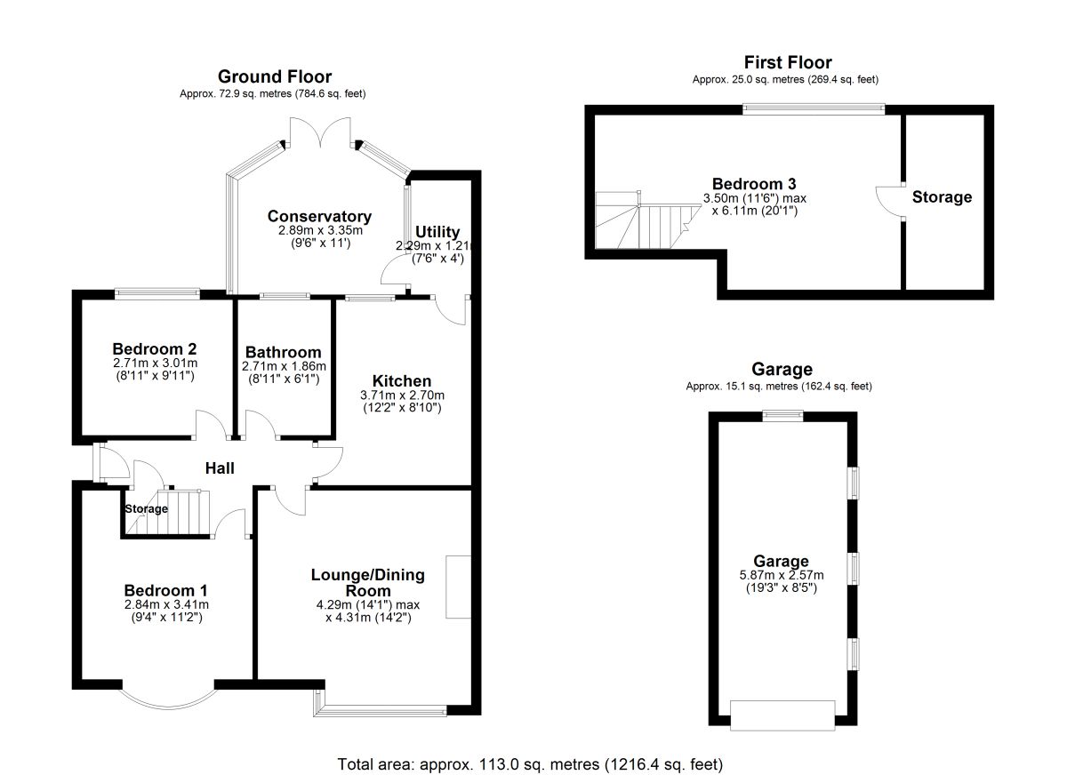 3 Bedrooms Bungalow for sale in Beech Road, Sutton Weaver, Runcorn WA7