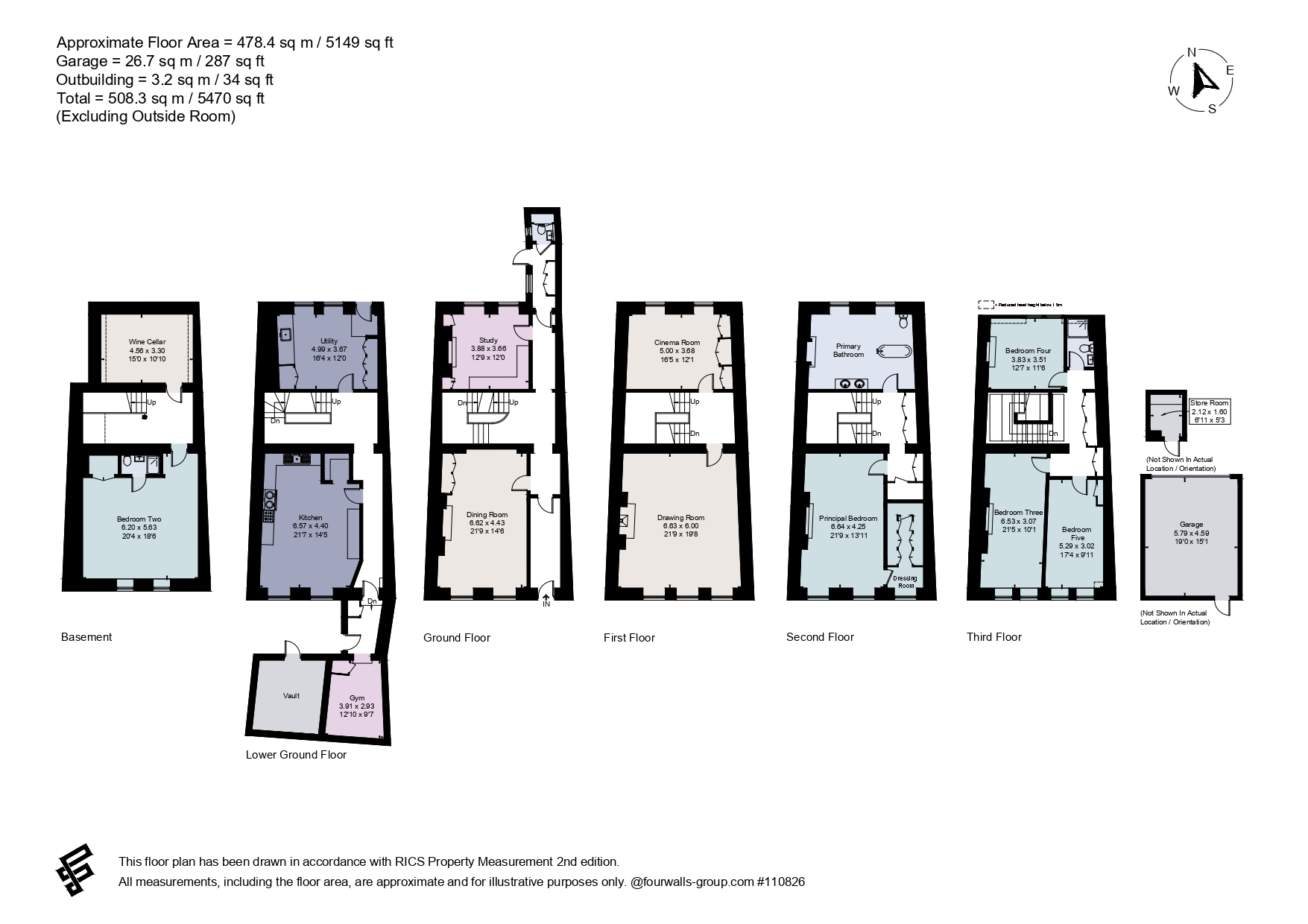 4, Lansdown Place West, Somerset floorplan