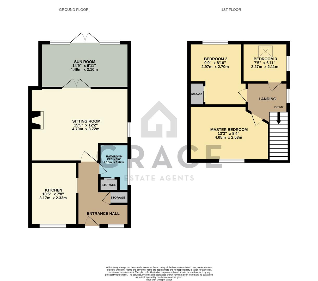 43, Temple Road, Ipswich floorplan