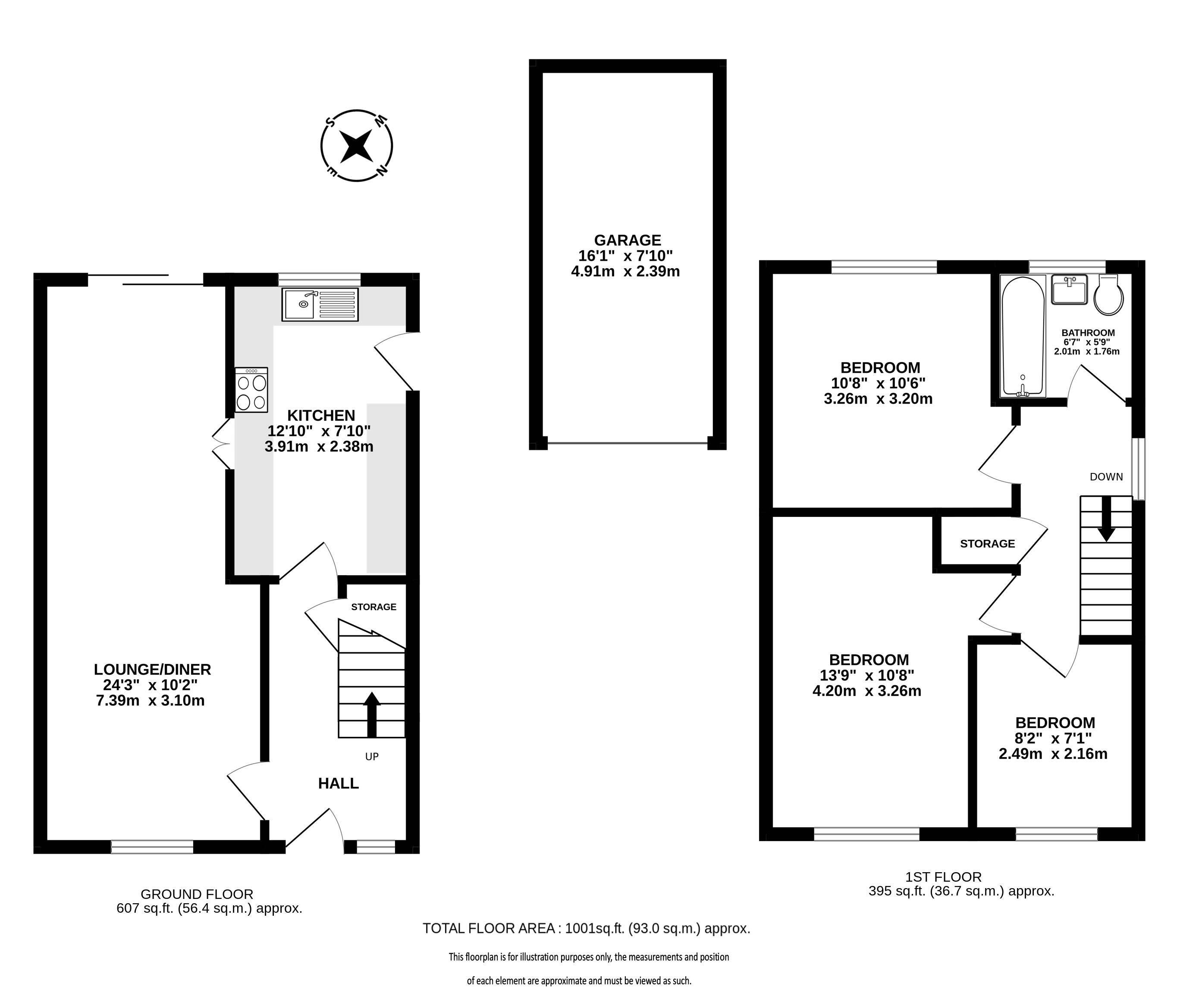 6, Burnsall Place, Harpenden floorplan
