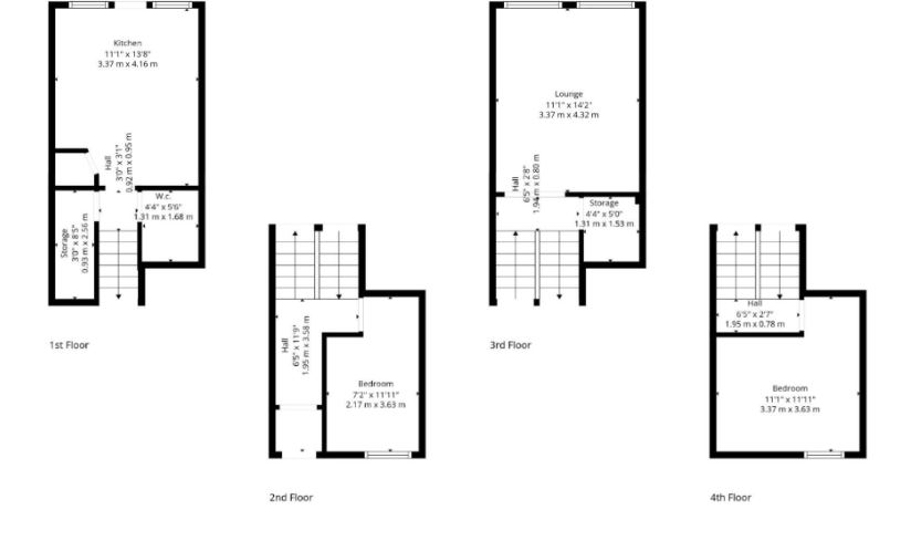 333, Greenrigg Road, Glasgow floorplan