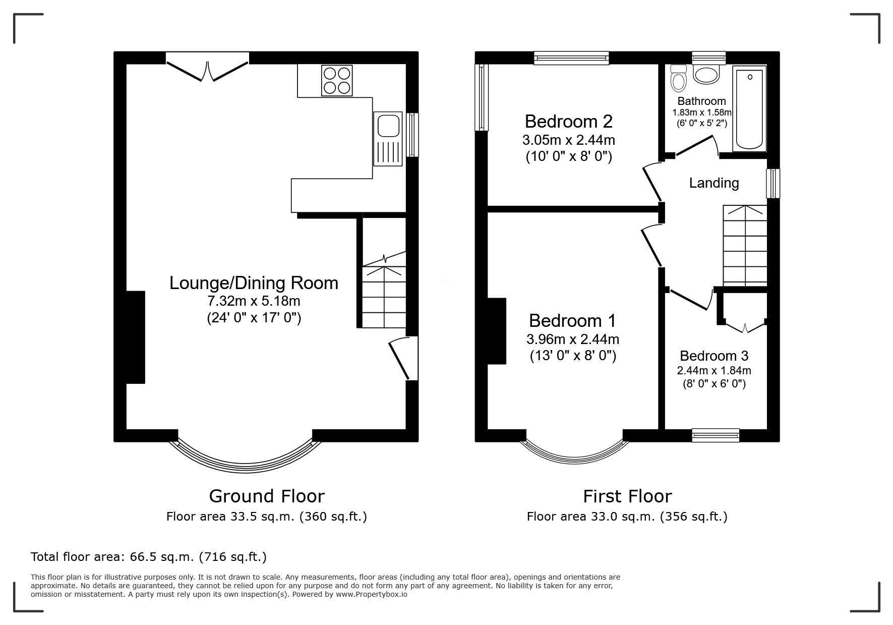 43, Lees Hall Road, Sheffield floorplan