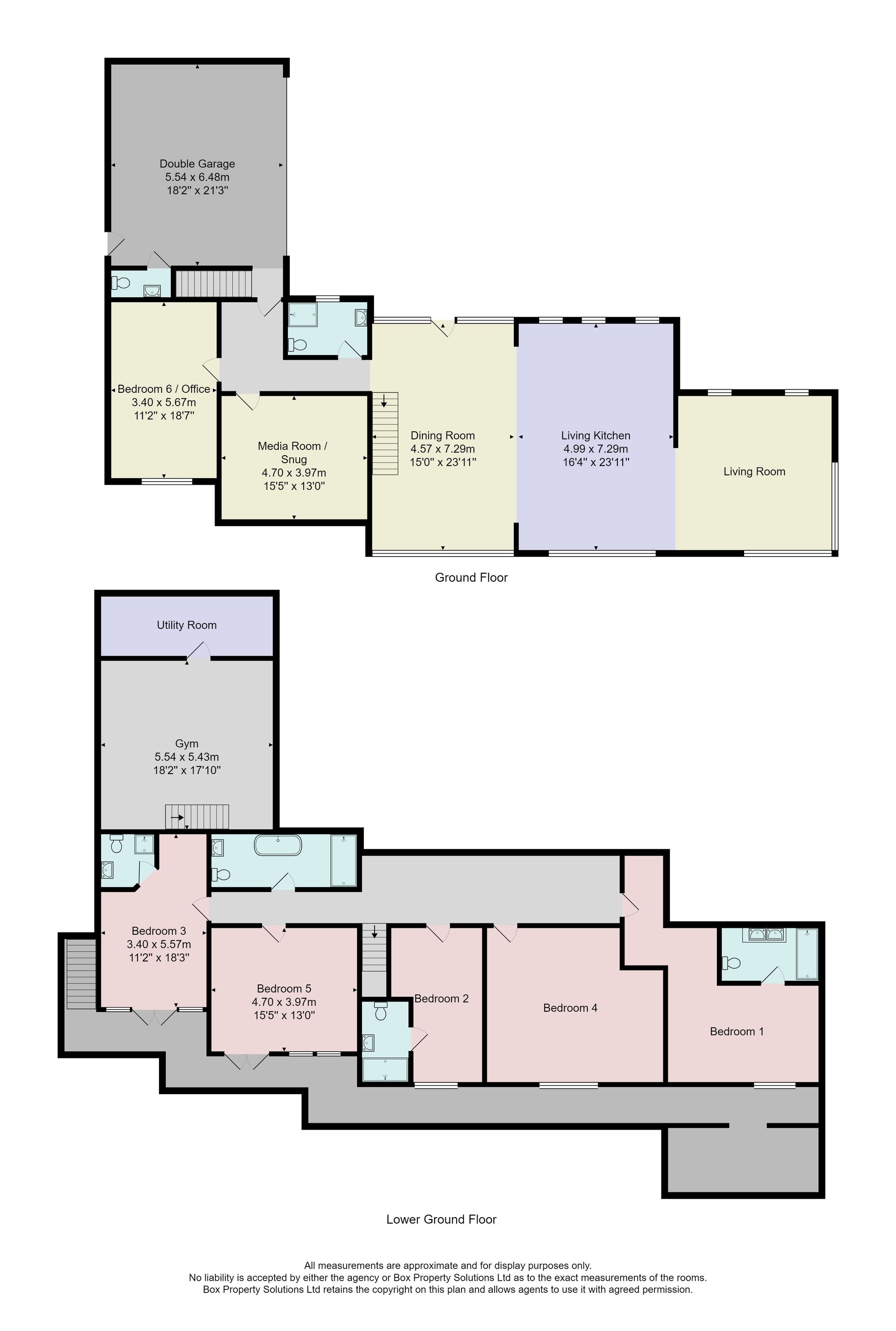Folly Hill House Shaw Lane, Knaresborough floorplan