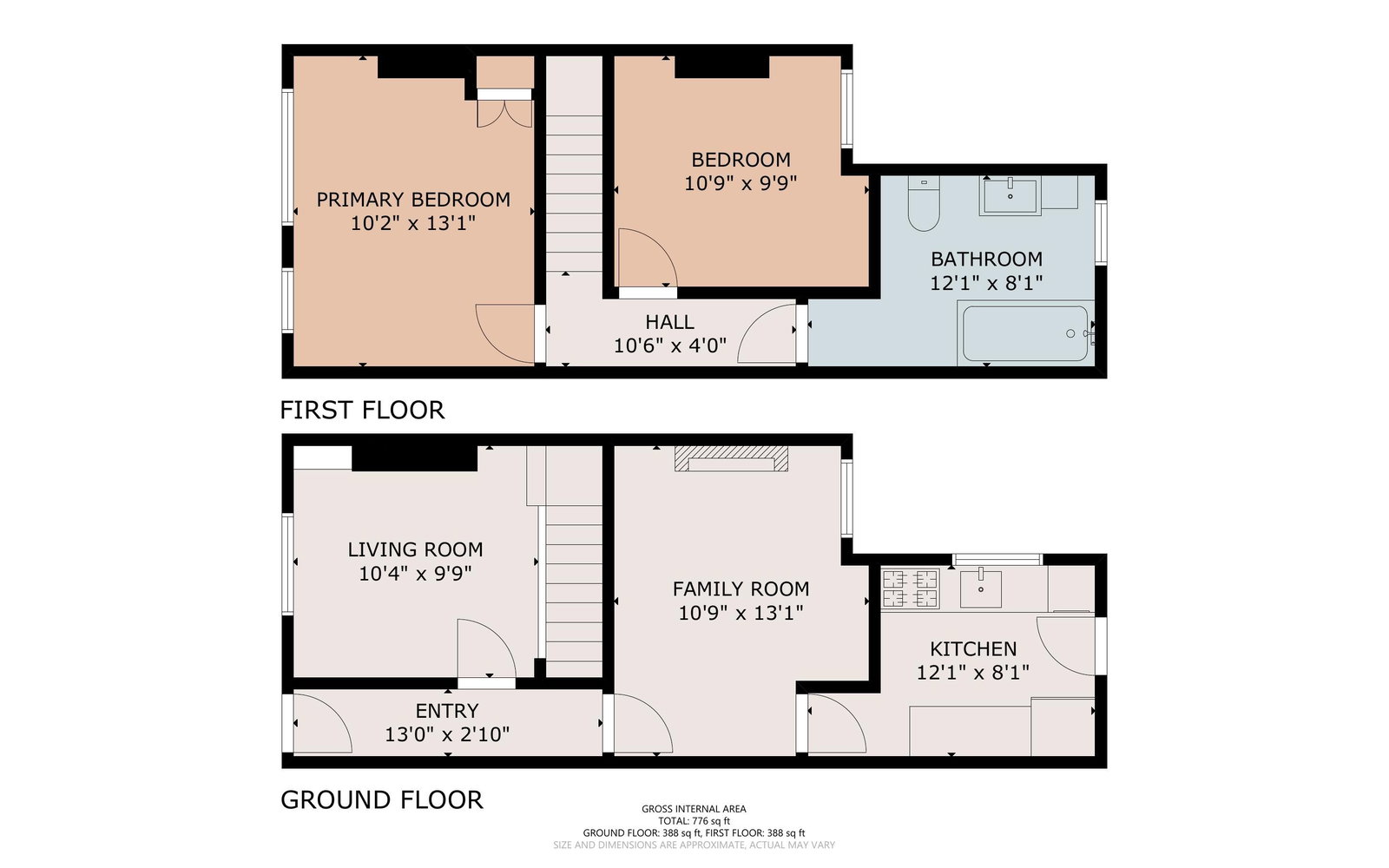 26, Aberystwyth Street, Cardiff floorplan