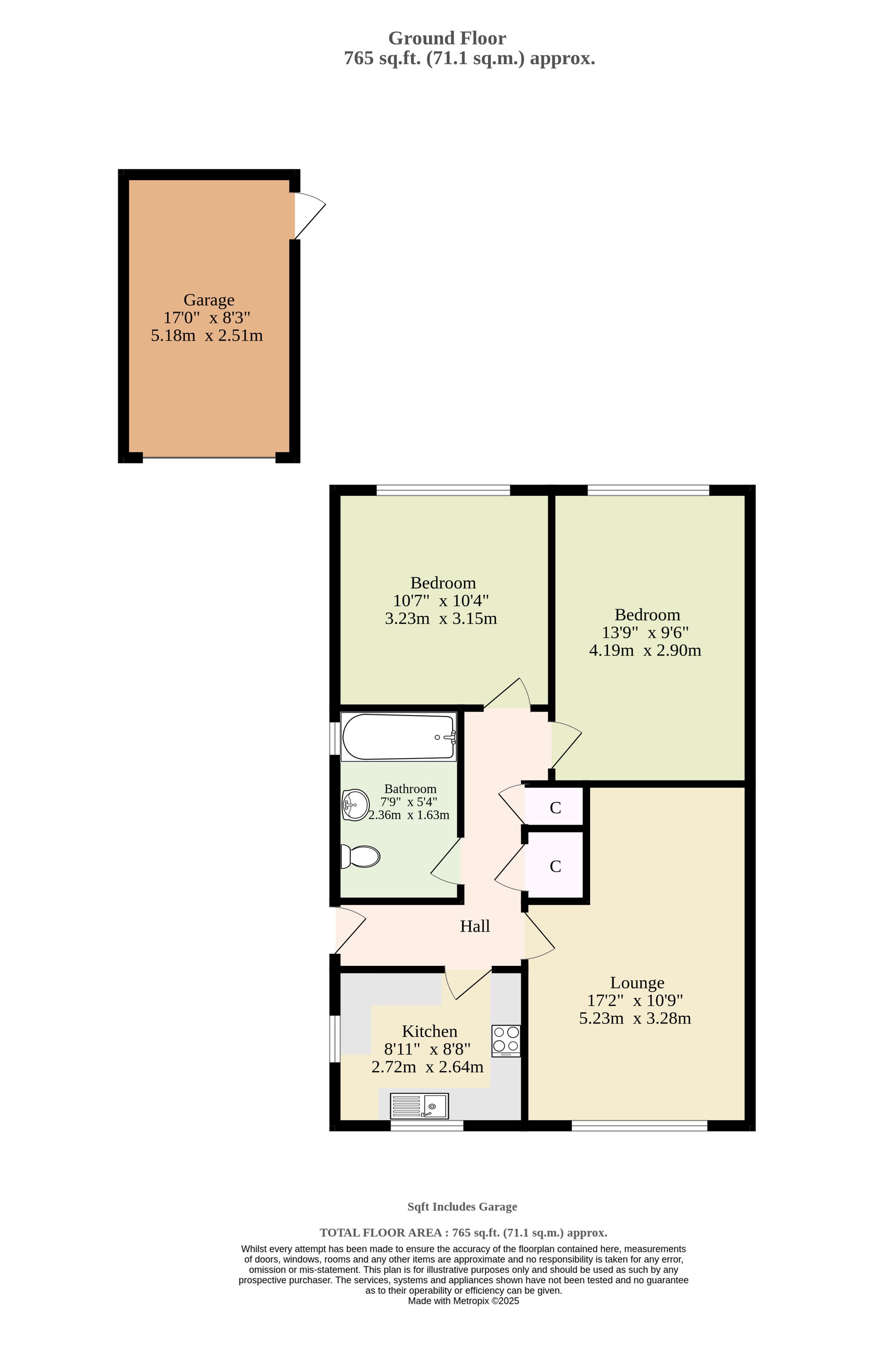 9 Frere Corner, Diss floorplan