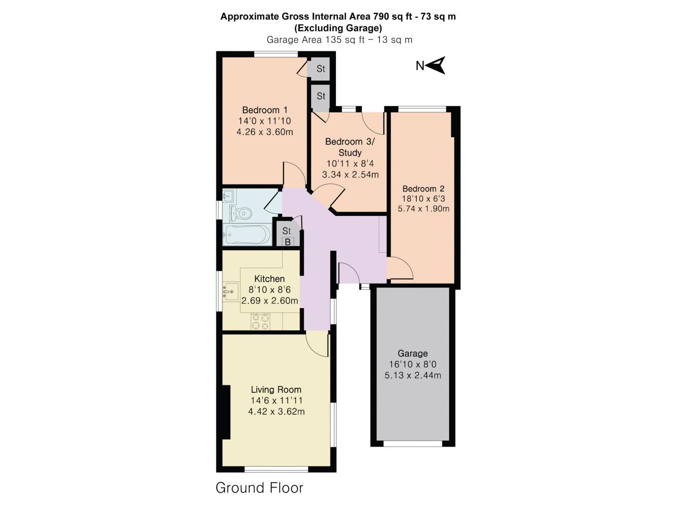 46, Hollycroft Road, Plymouth floorplan
