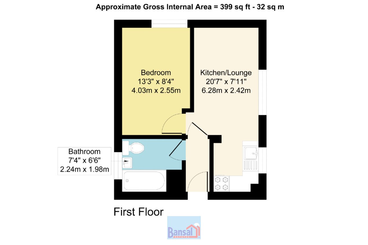 45, North Street, Coventry floorplan