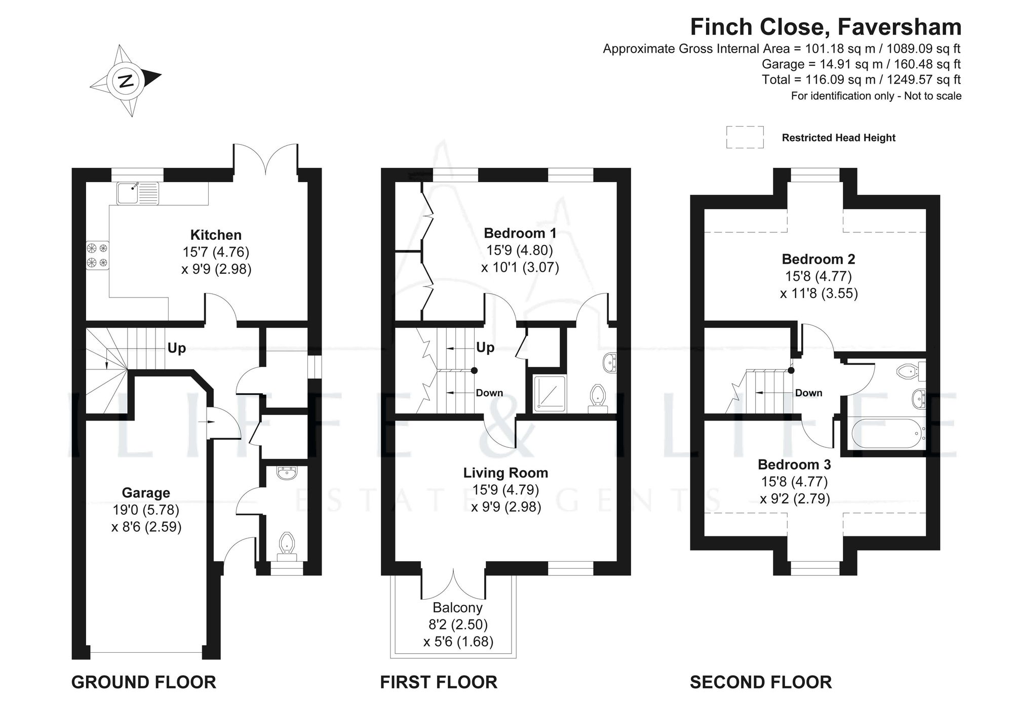 24 Finch Close, Faversham floorplan