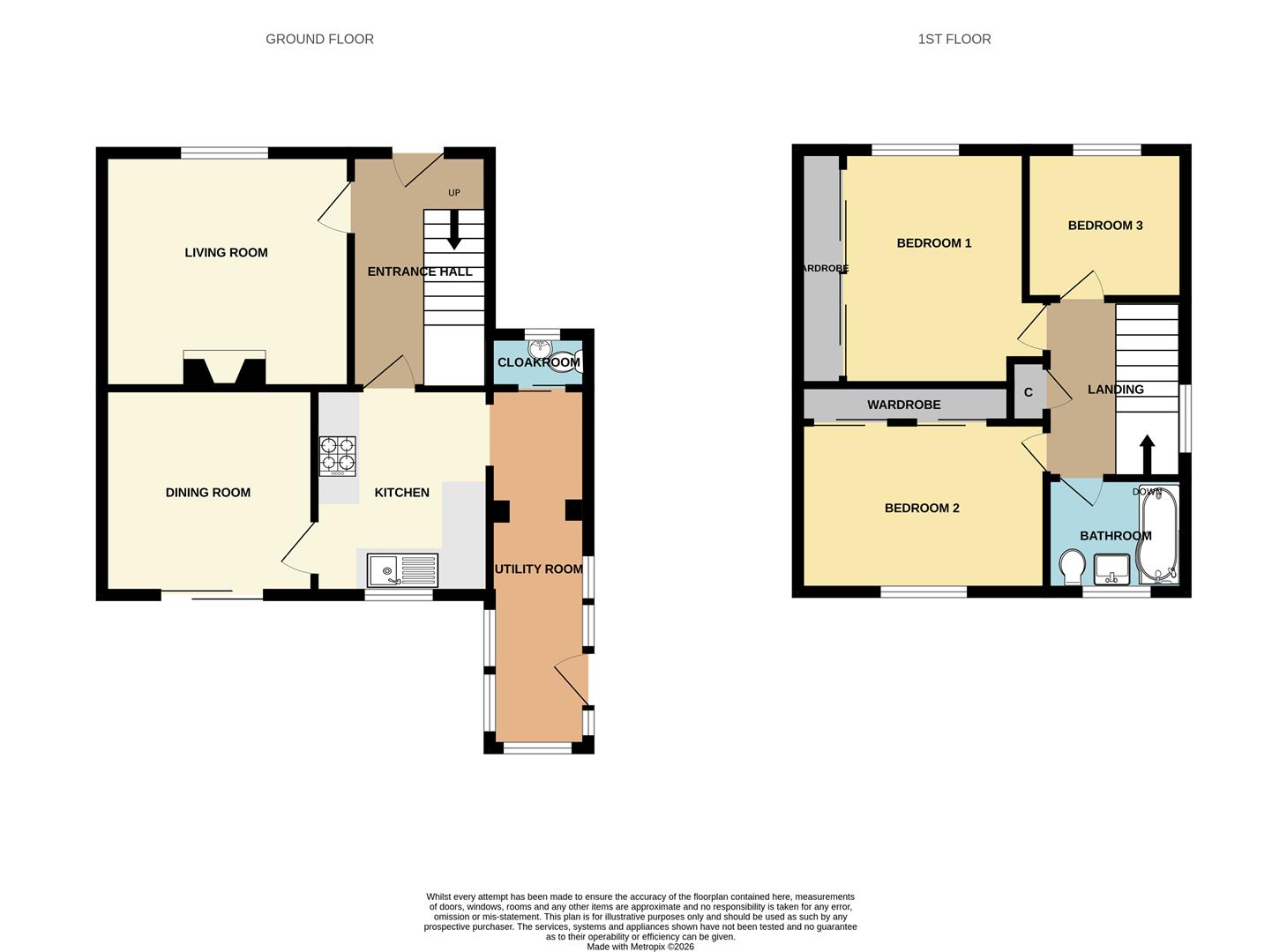 31, Mill Drive, Leven, Beverley floorplan