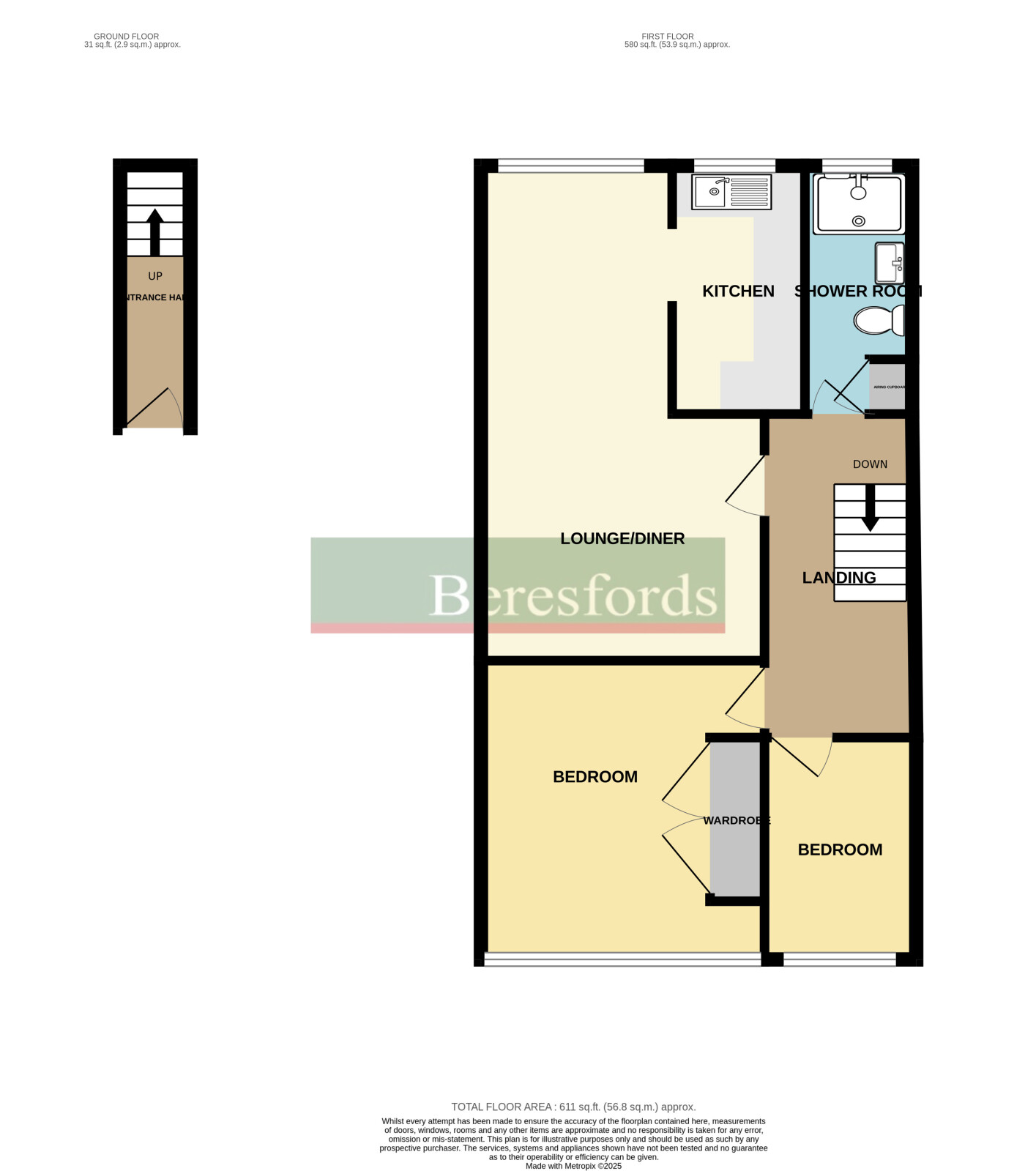 16a, Briscoe Road, Rainham floorplan