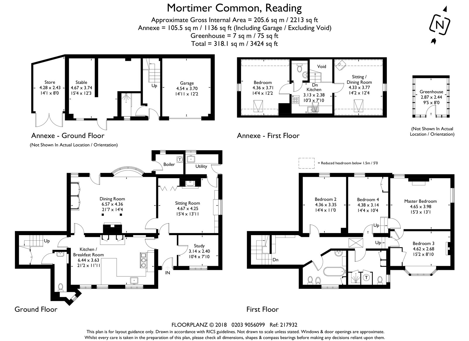 4 Bedrooms Semi-detached house for sale in The Street, Mortimer, Reading, Berkshire RG7
