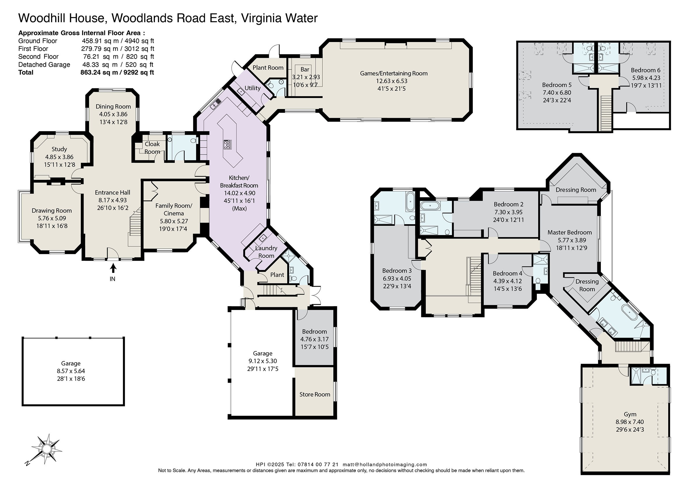 Woodhill House,, Woodlands Road East, Surrey floorplan