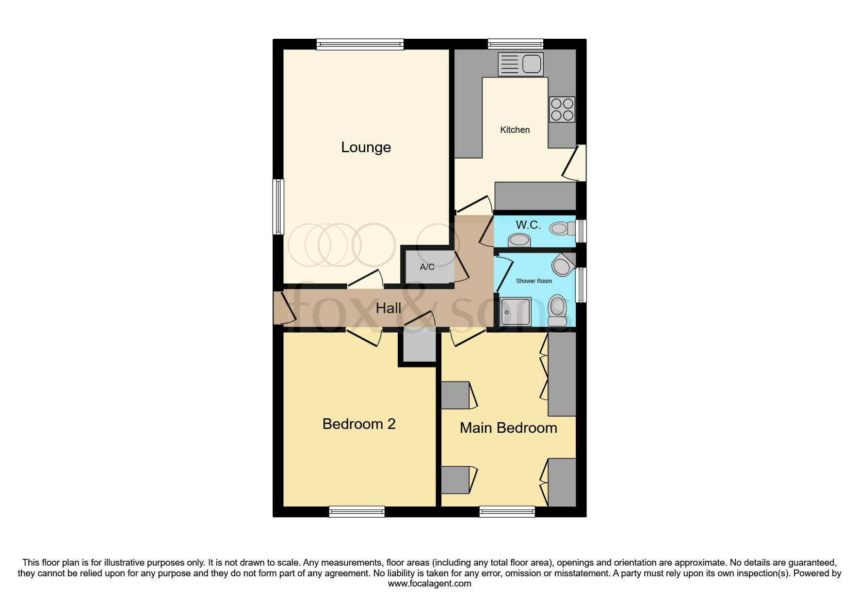 84, Paganel Road, Minehead floorplan
