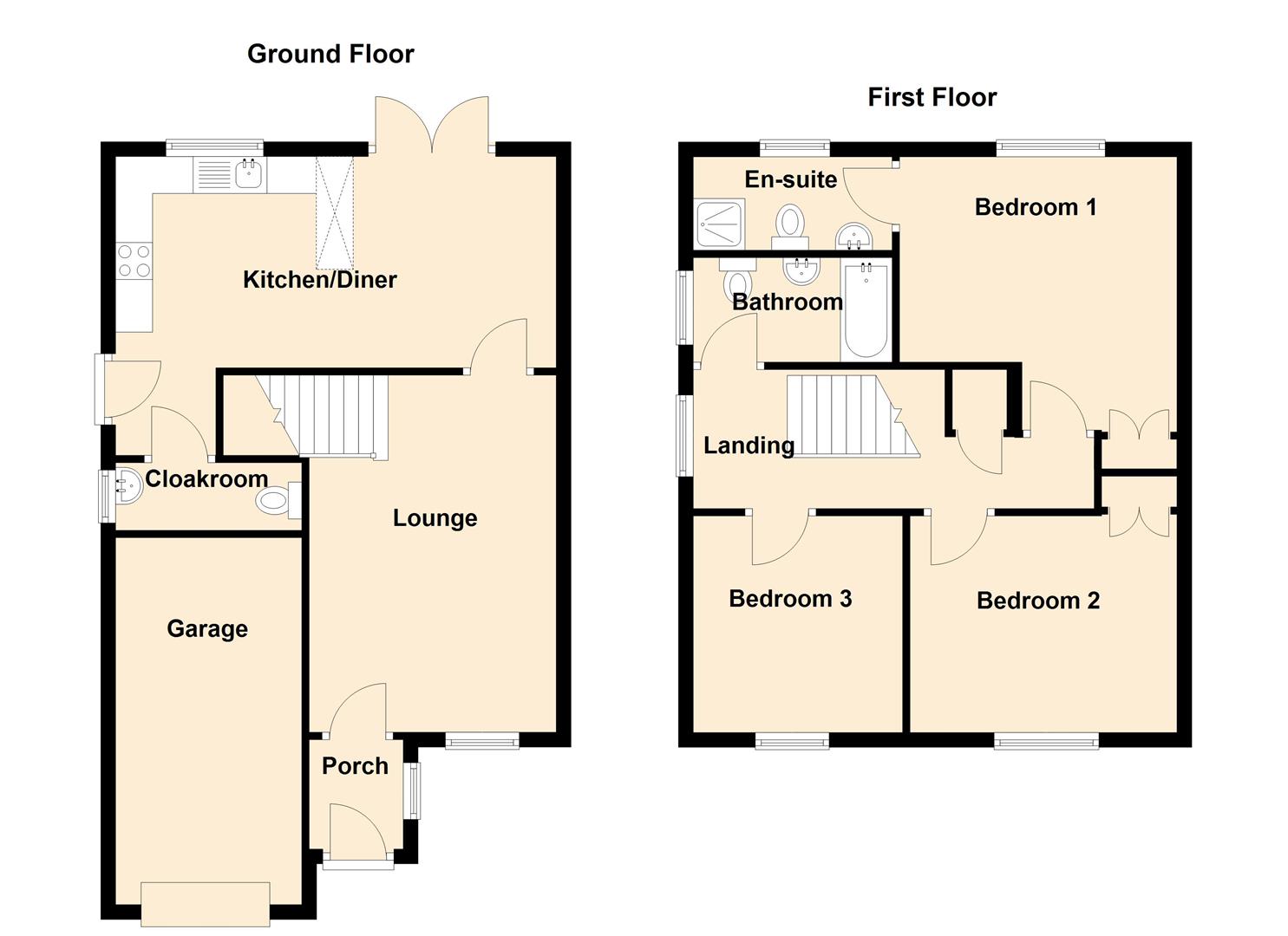 48, Pant Bryn Isaf, Llanelli floorplan