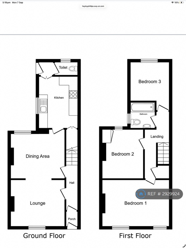 Brynhyfryd, Swansea floorplan