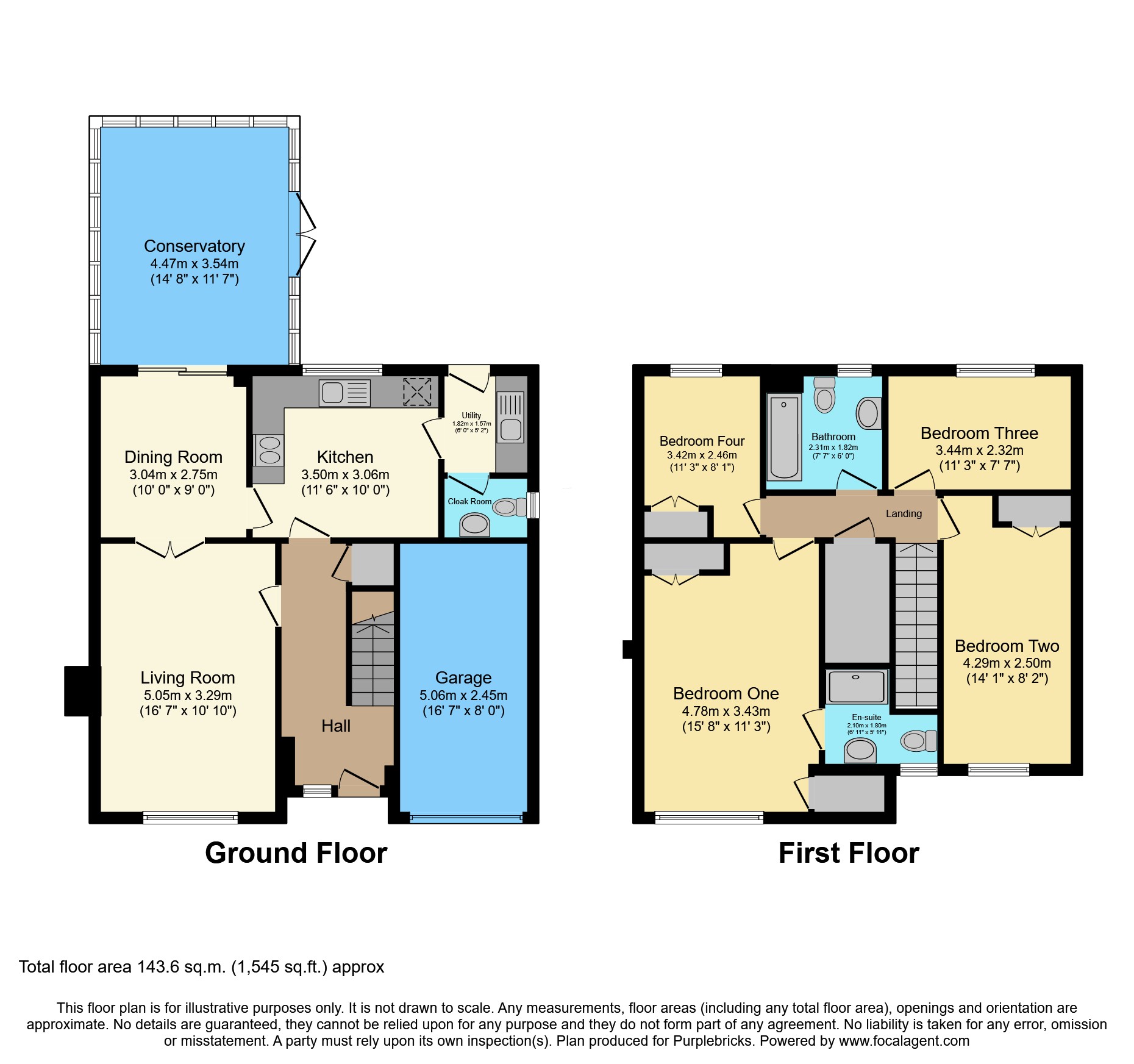 40, Worcester Close, Bracebridge Heath, Lincoln floorplan