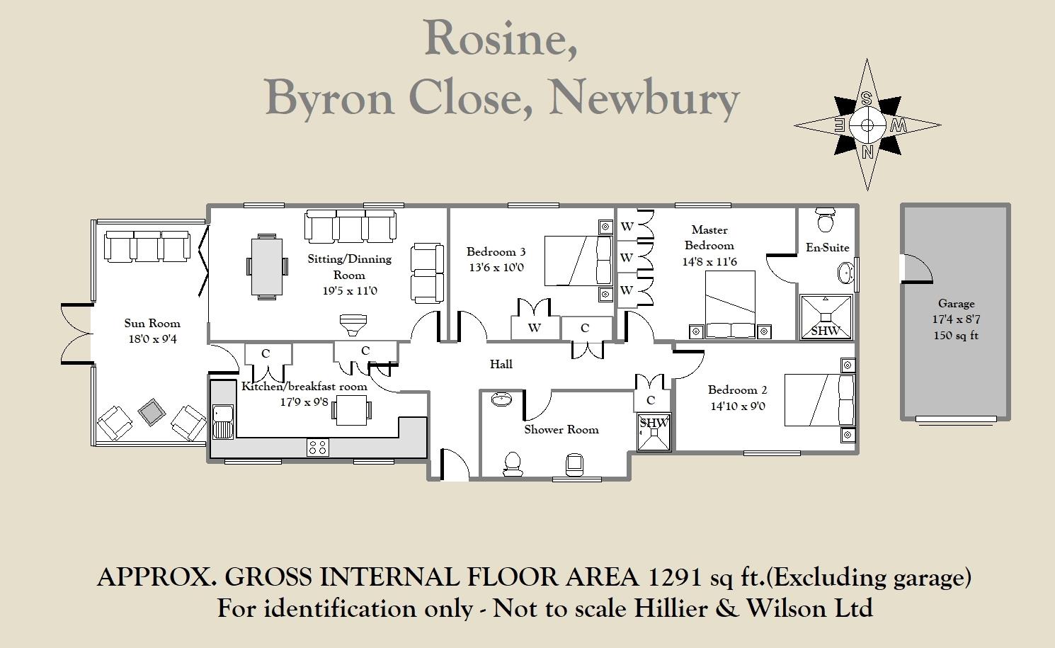 Rosine, Byron Close, Newbury floorplan