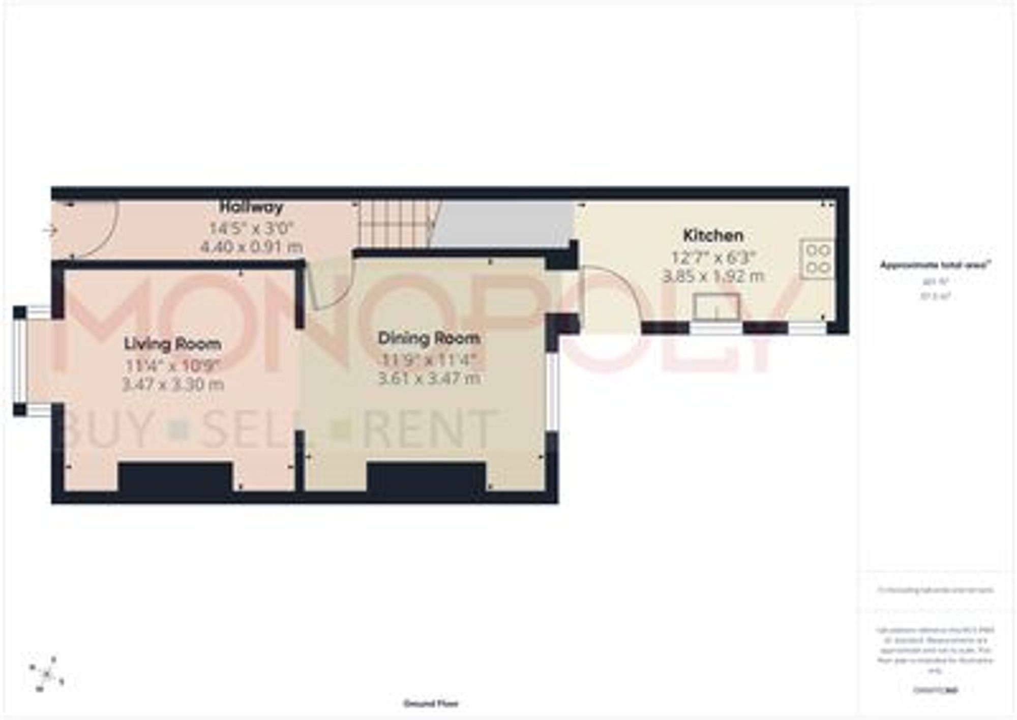 39 Court Road, Wrexham floorplan