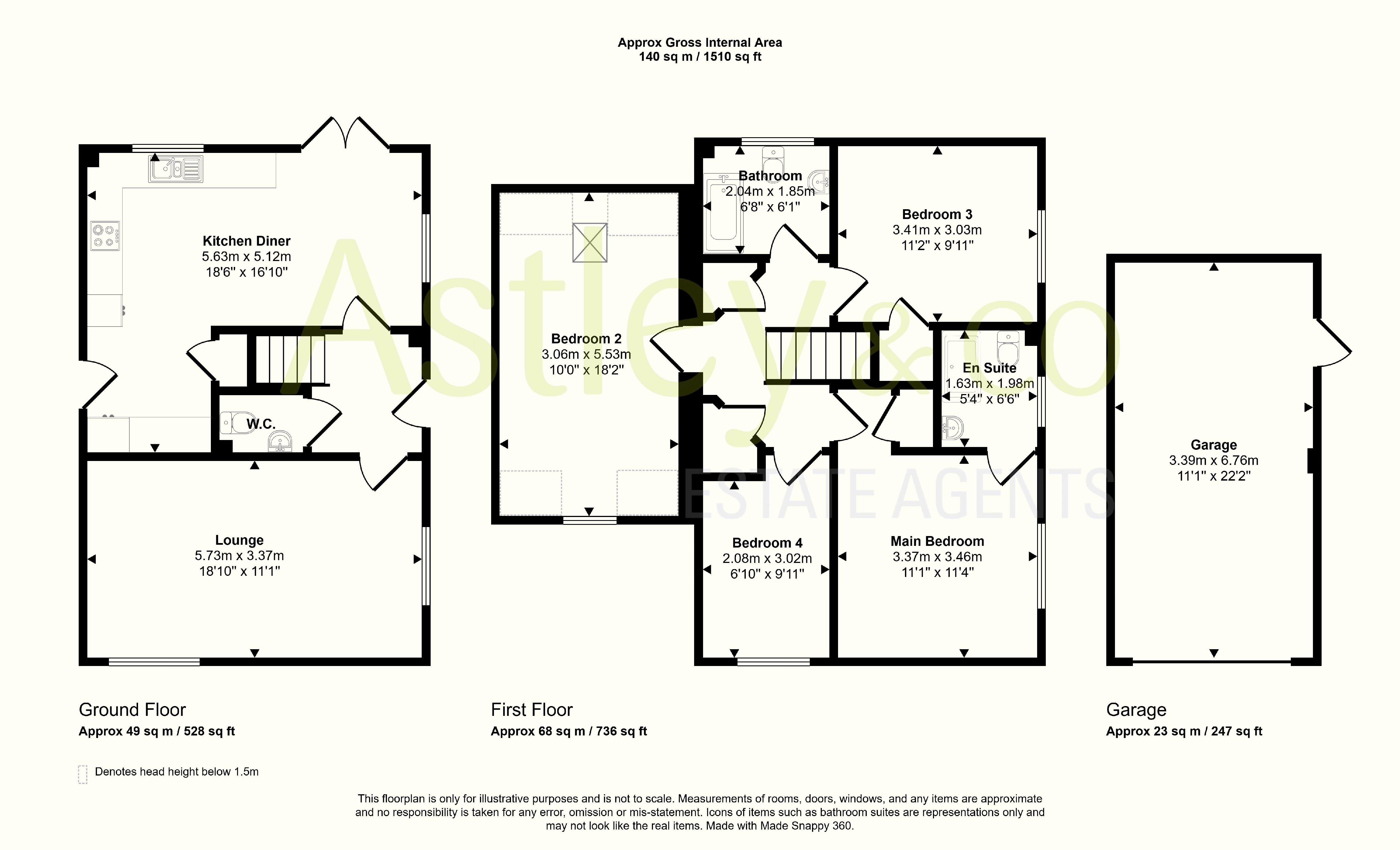 46, Avocet Rise, Norwich floorplan