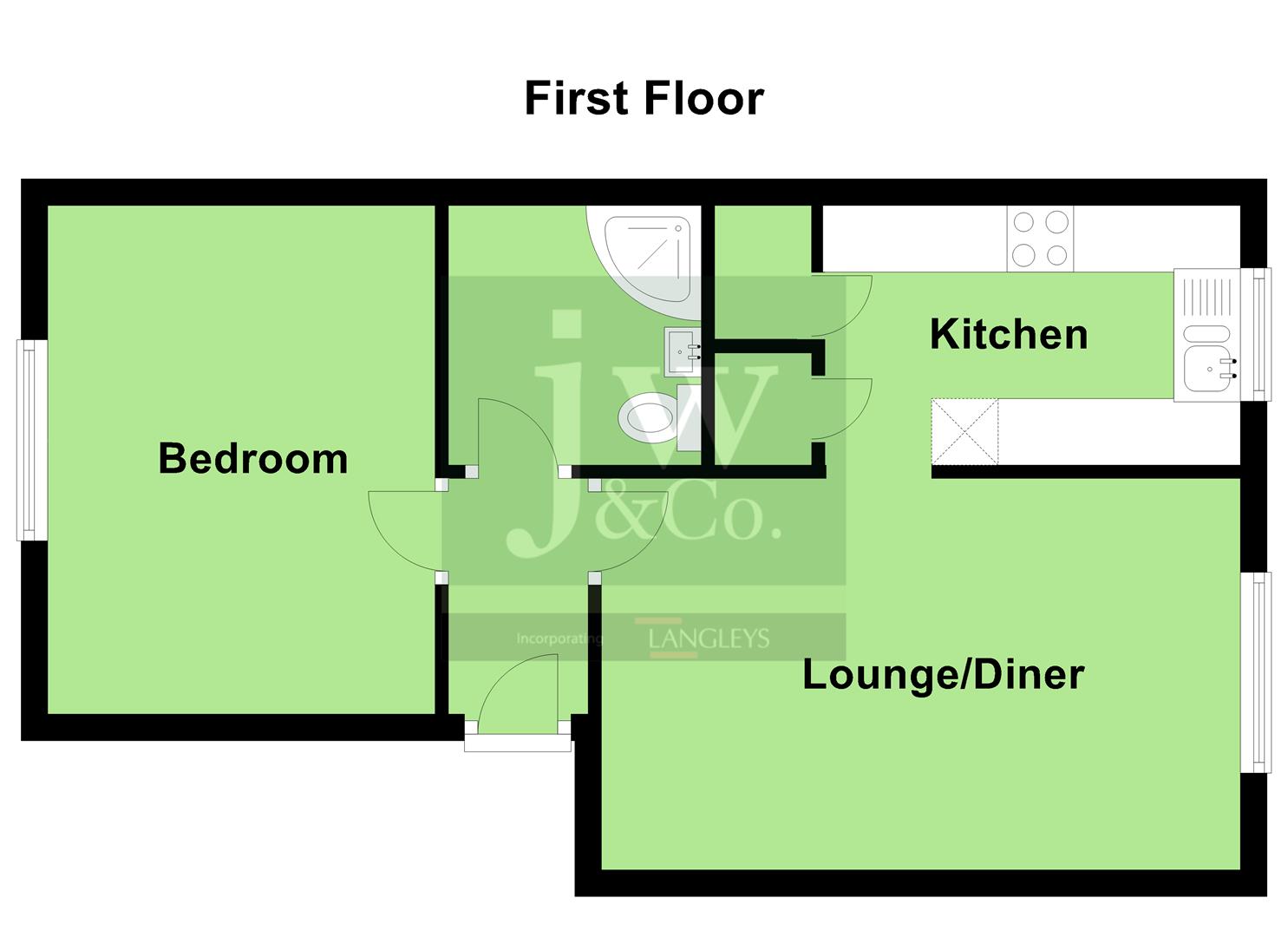 1 Bedrooms Flat for sale in Ribbledale, London Colney, St. Albans AL2